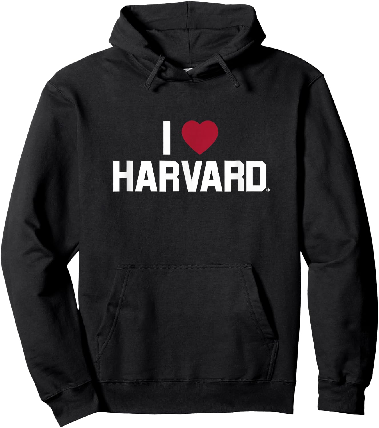 Harvard University Crimson | Official NCAA Merch | ILSHRV001 Hoodie - Hoodie | Black