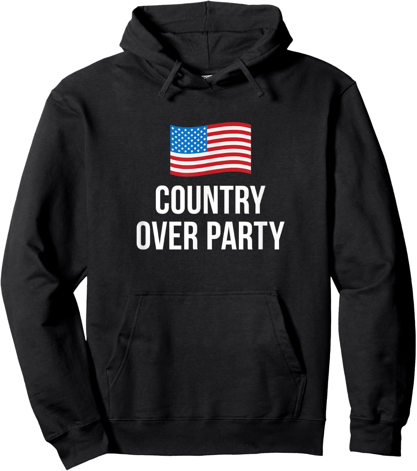 Country Over Party Hoodie - Hoodie | Black
