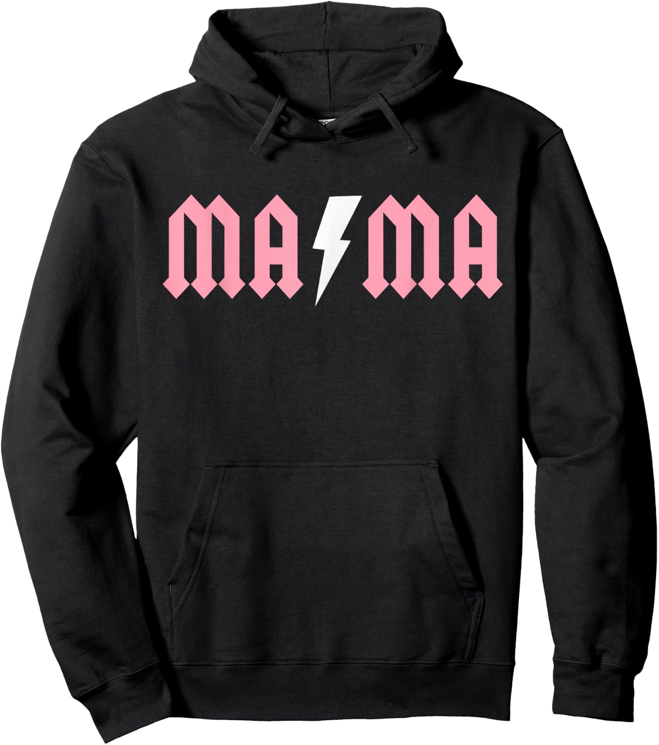 Rock n Roll Mama Birthday Rock Star Matching Family Hoodie - Hoodie | Black