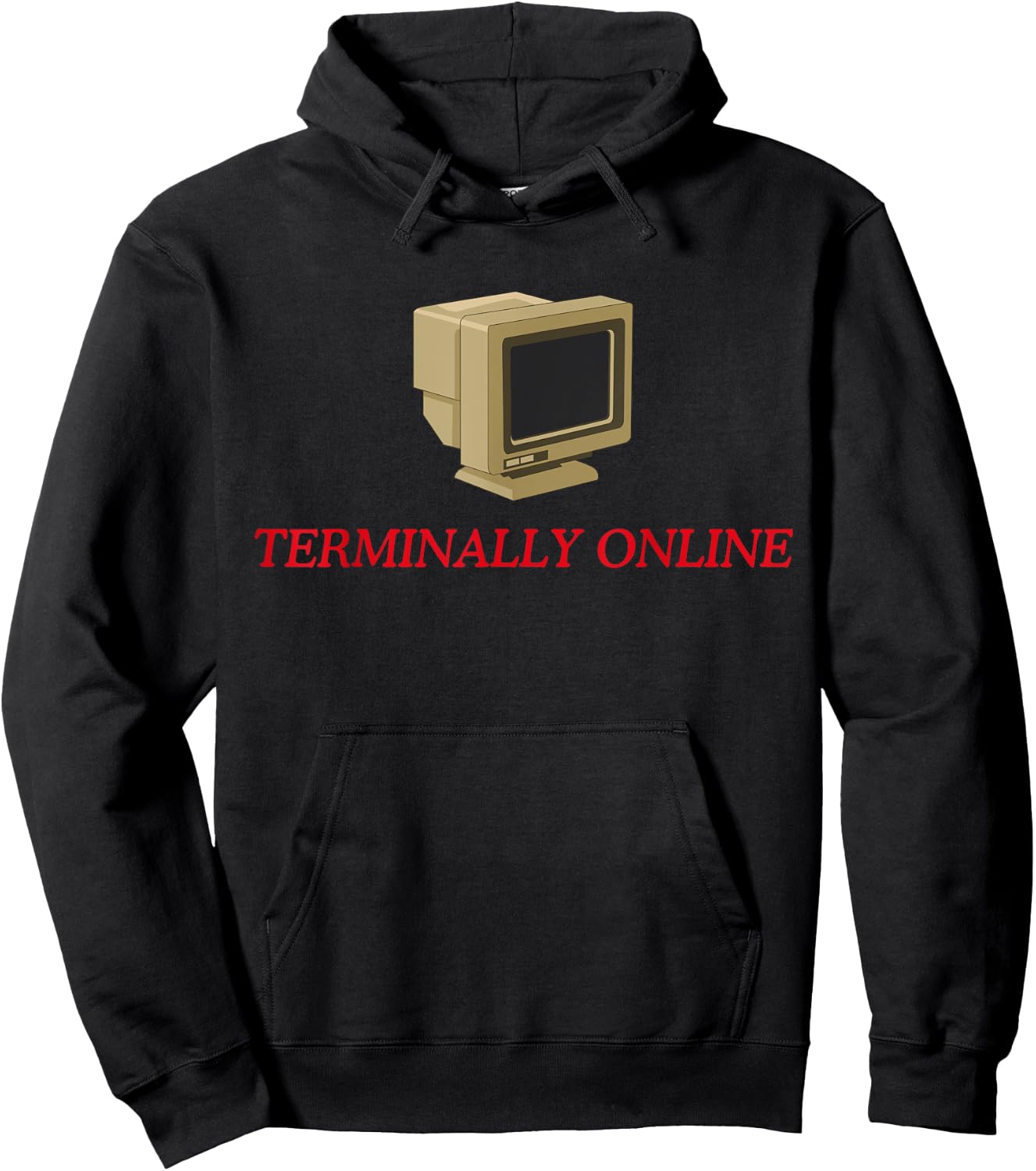 Terminally Online Hoodie - Hoodie | Black