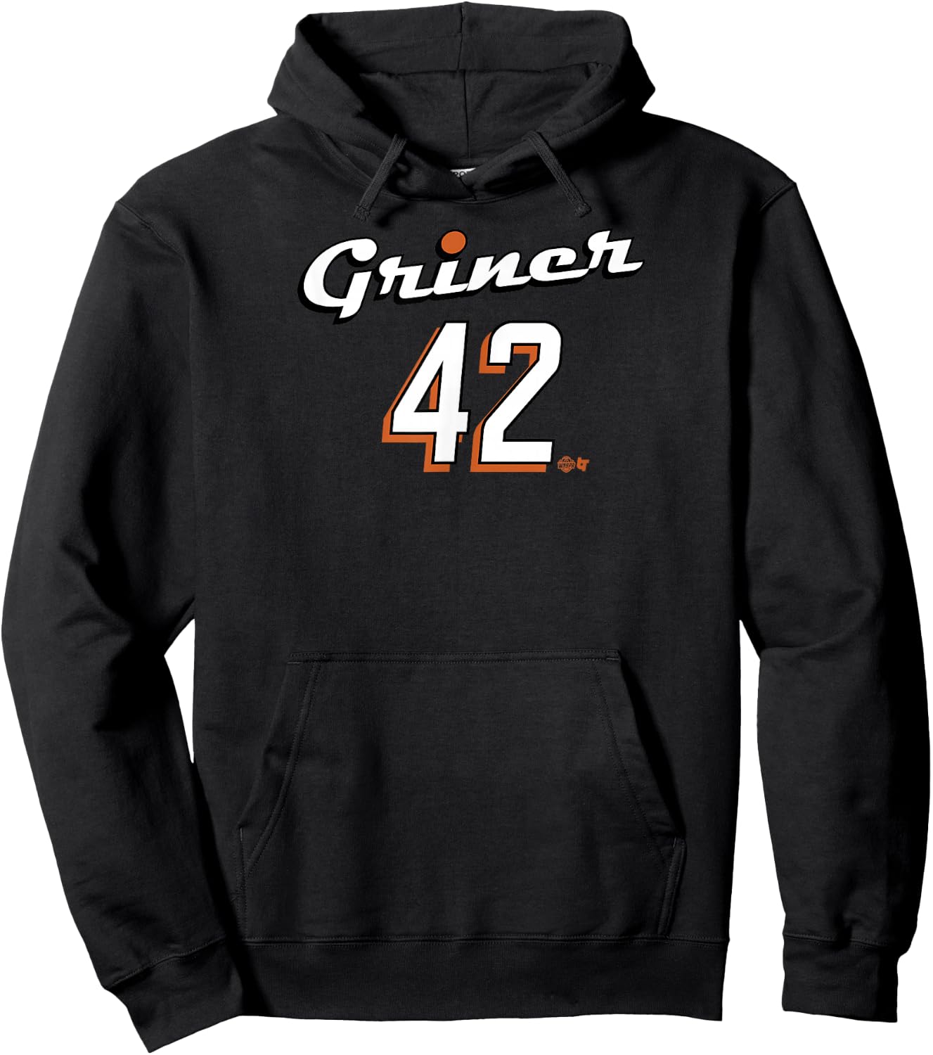 Brittney Griner: PHX 42 - Phoenix Basketball Hoodie - Hoodie | Black