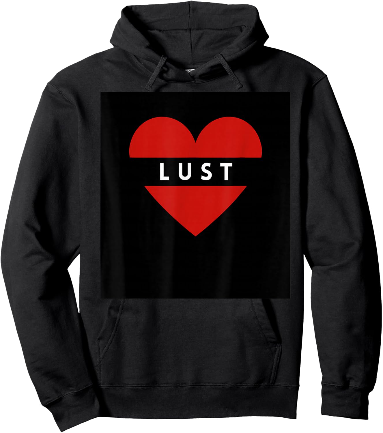 Lust Heart Hoodie - Hoodie | Black