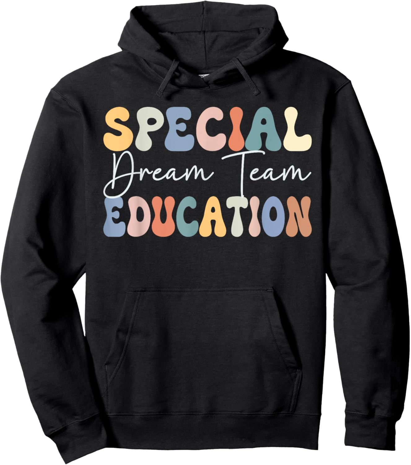 special education dream team Special Education Squad Hoodie - Hoodie | Black