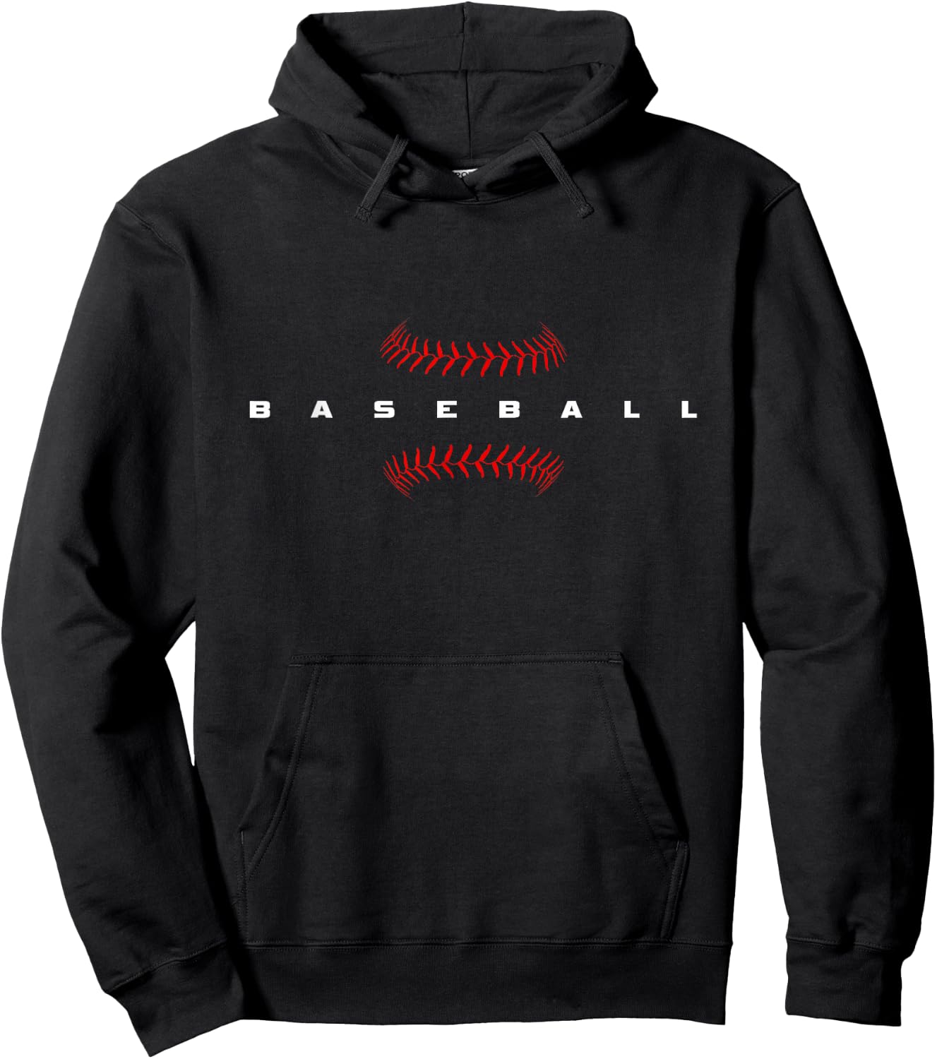 Baseball Apparel - Baseball Hoodie - Hoodie | Black