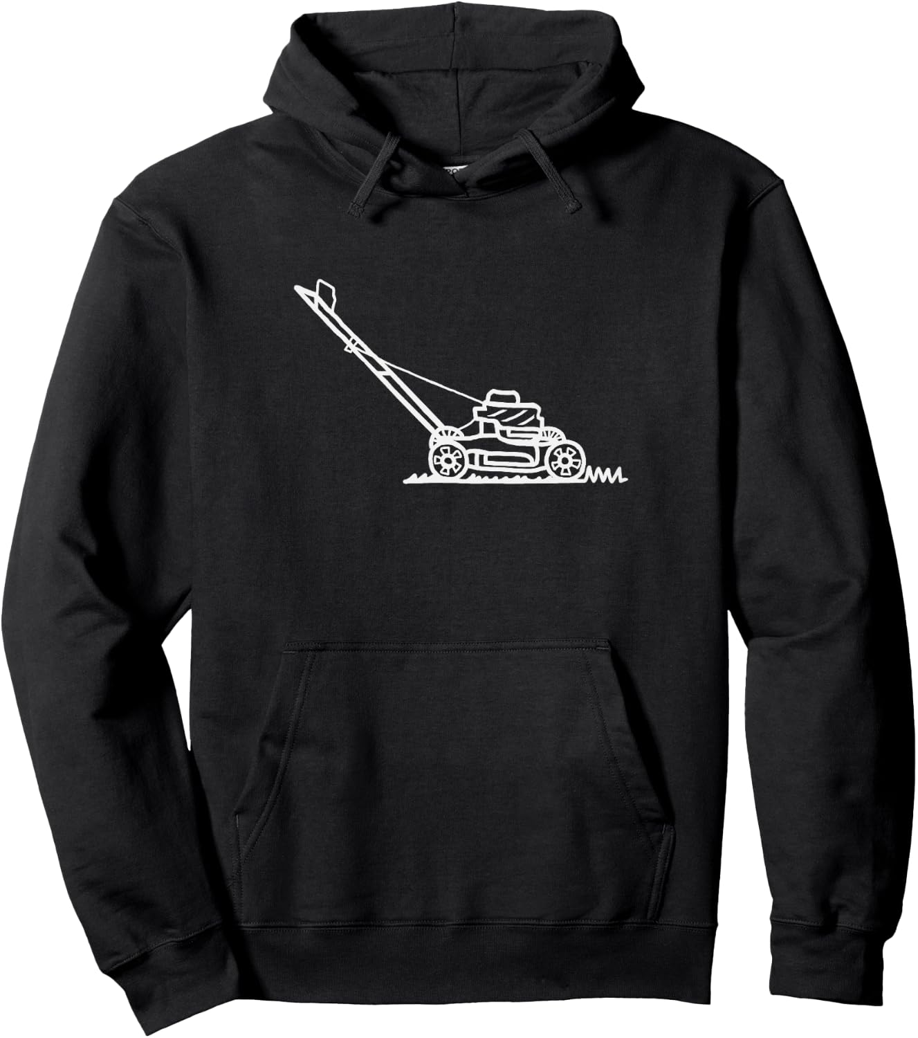 Kids Lawnmower Hoodie - Hoodie | Black