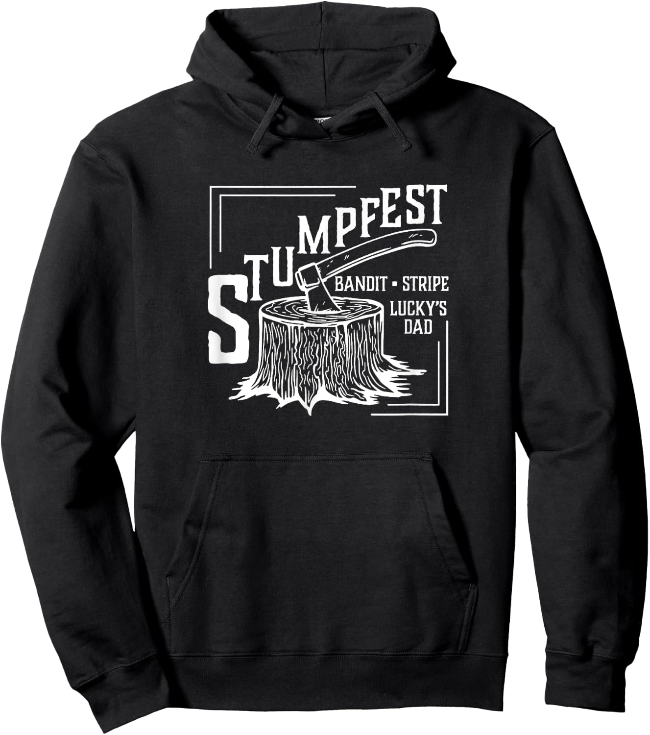 Stumpfest uprroting nail salons Funny Dad Mom Hoodie - Hoodie | Black