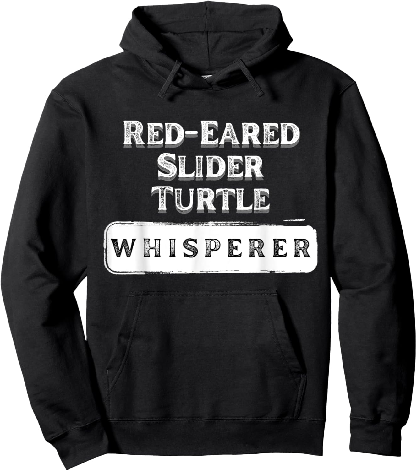 Red-Eared Slider Turtle Whisperer Reptile-Amphibian Gifts Hoodie - Hoodie | Black