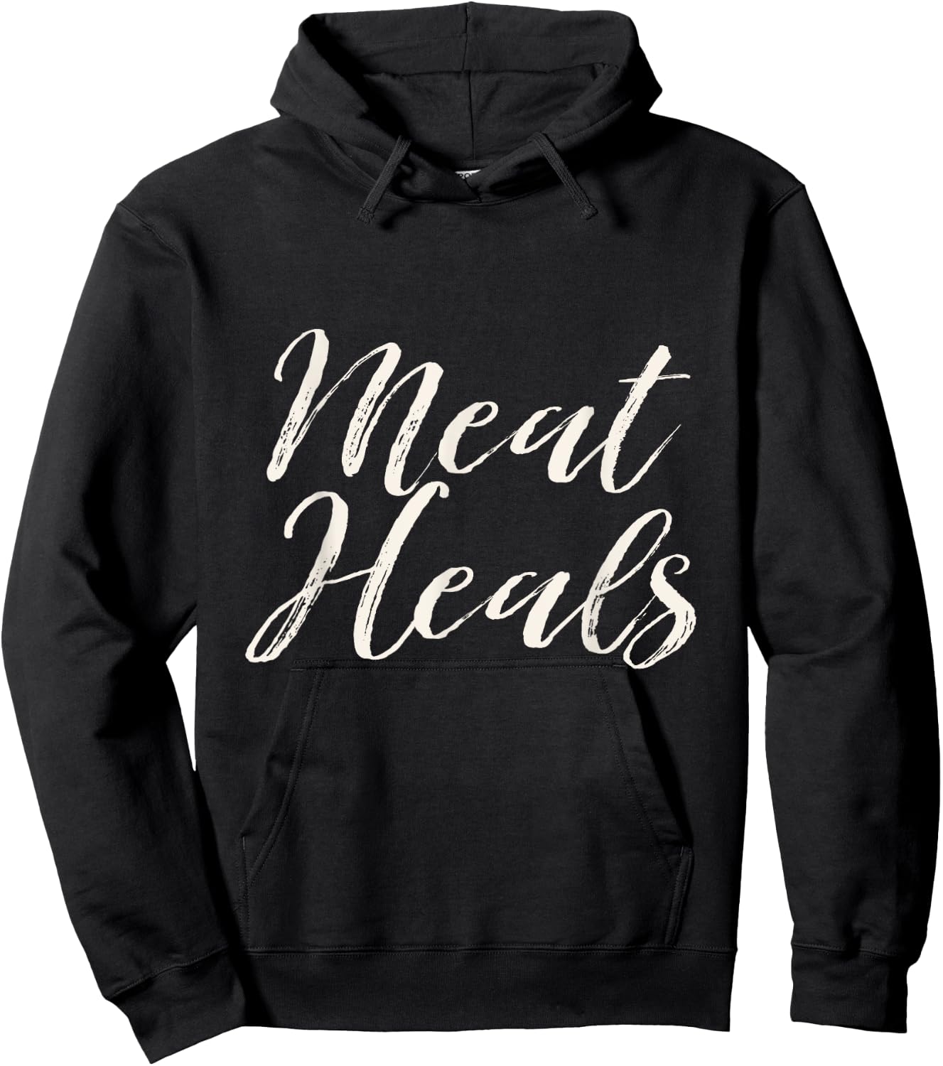 Carnivore Meat Heals zero carb gift Hoodie - Hoodie | Black