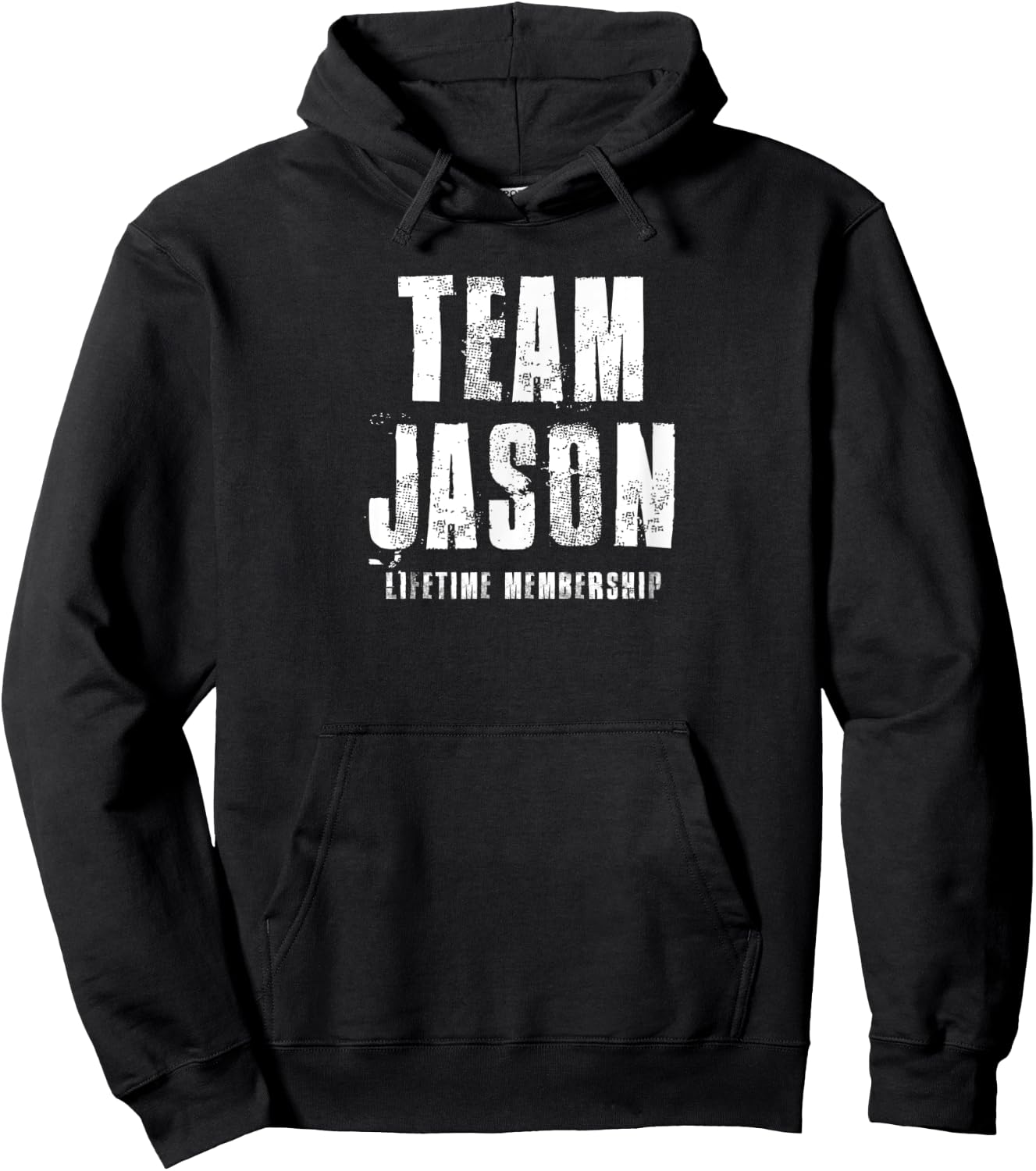 Team Jason Motivational inspirational Proud Family Hoodie - Hoodie | Black