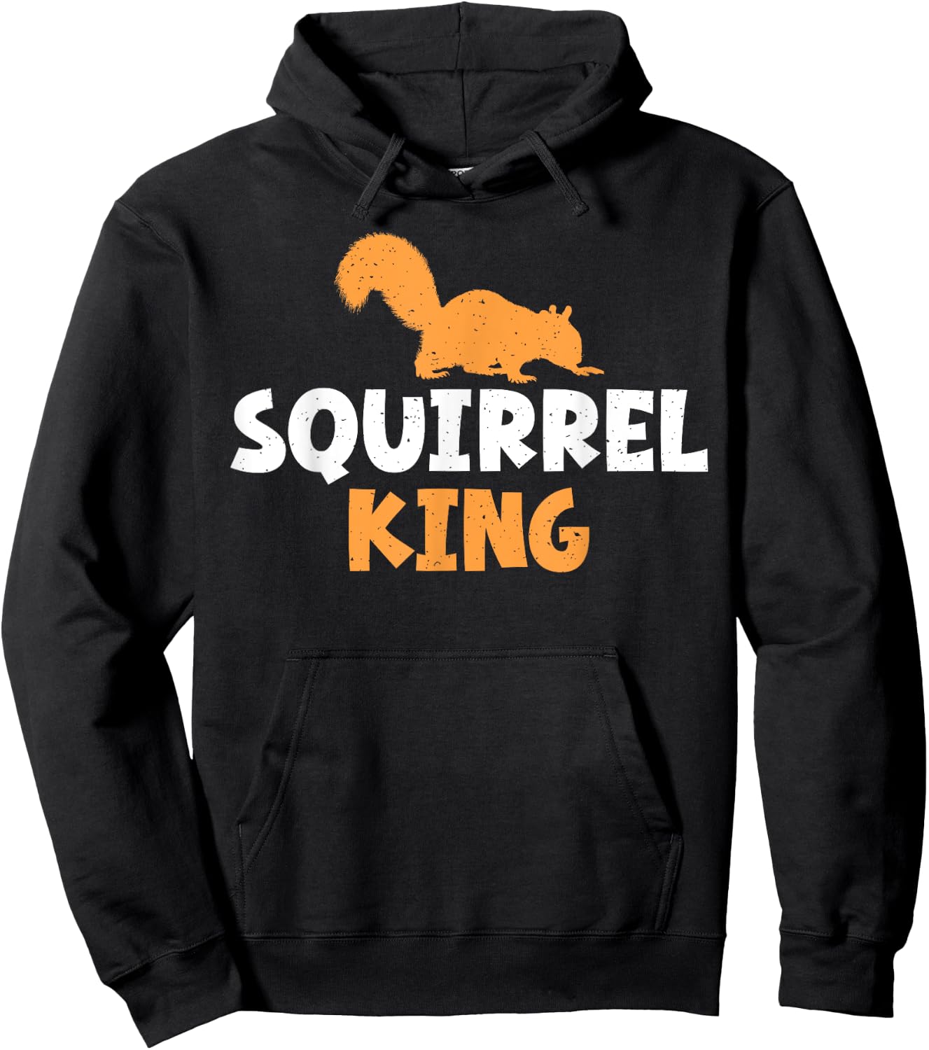Squirrel King Squirrel Hoodie - Hoodie | Black