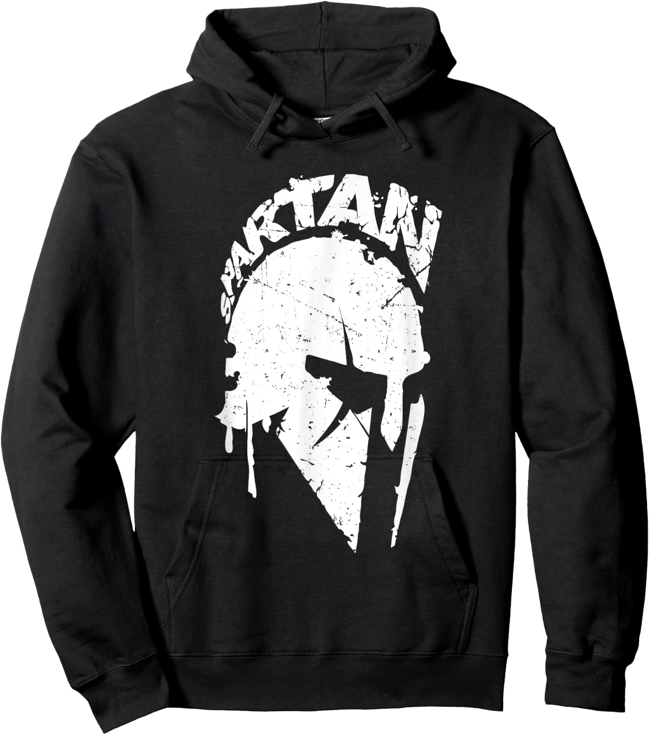 Spartan Warrior Soldier Gym Bodybuilding Sport Design Hoodie - Hoodie | Black