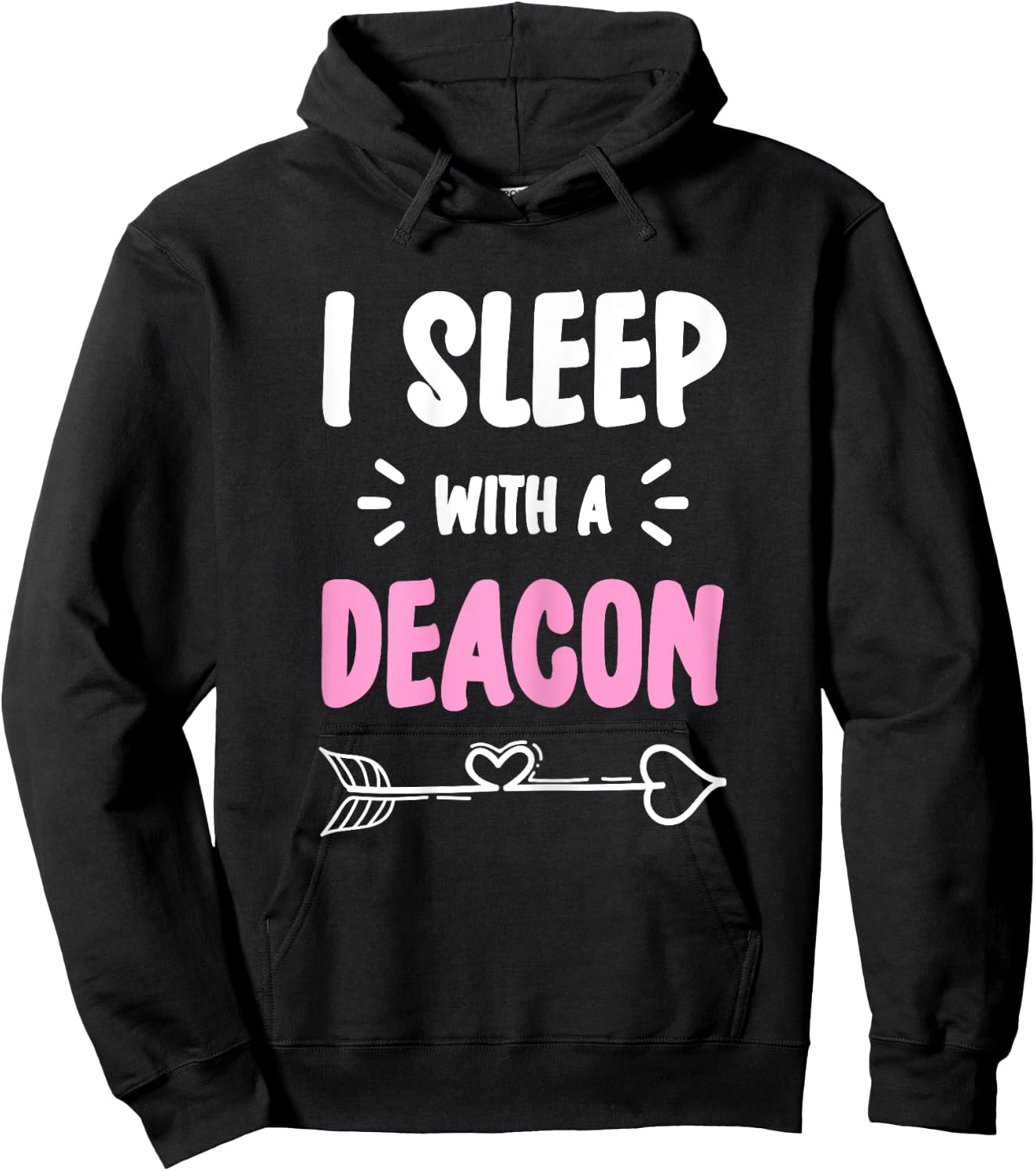 I Sleep With The Deacon Church Official Hoodie - Hoodie | Black