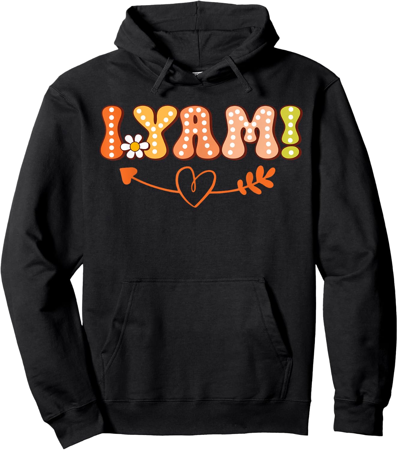 She's My Sweet Potato I Yam Thanksgiving Autumn Couple Women Hoodie - Hoodie | Black