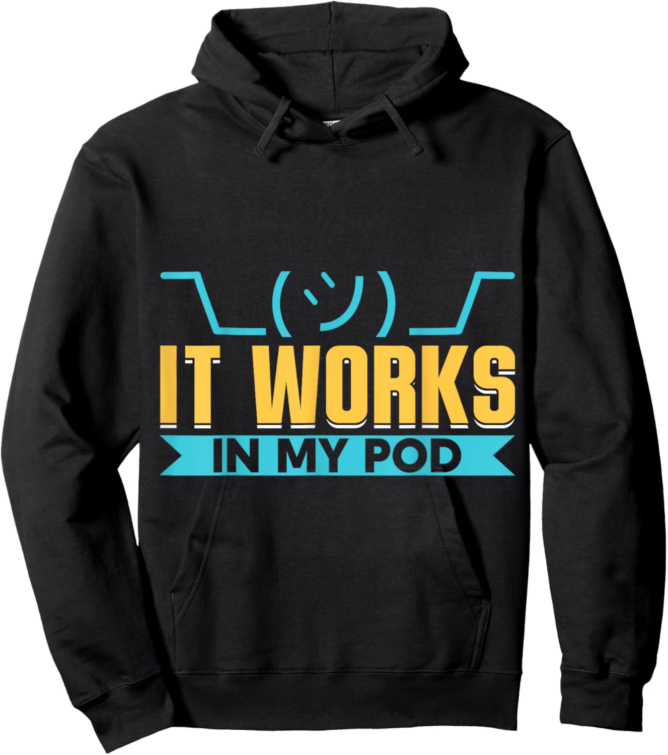 It works in my POD Cloud Programming Kubernetes Hoodie - Hoodie | Black