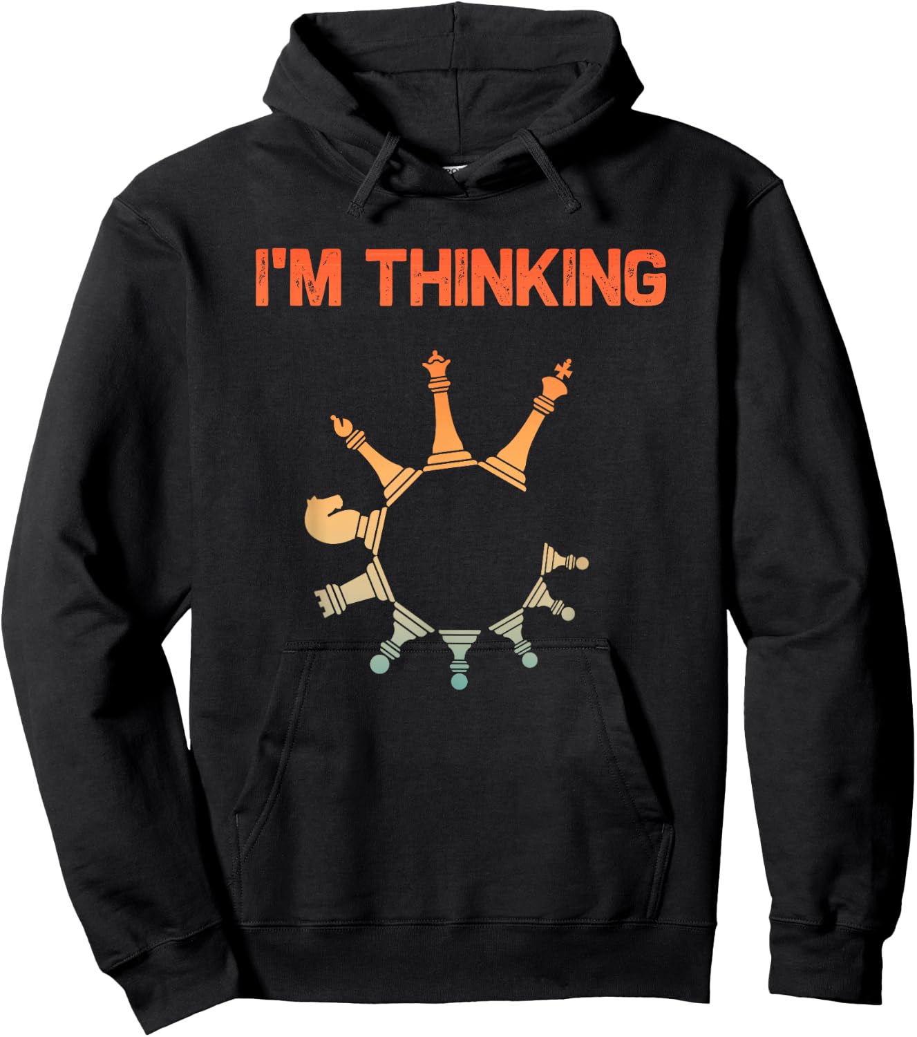 Chess Art Women Boys Girls Chess Player Chess Lover Hoodie - Hoodie | Black