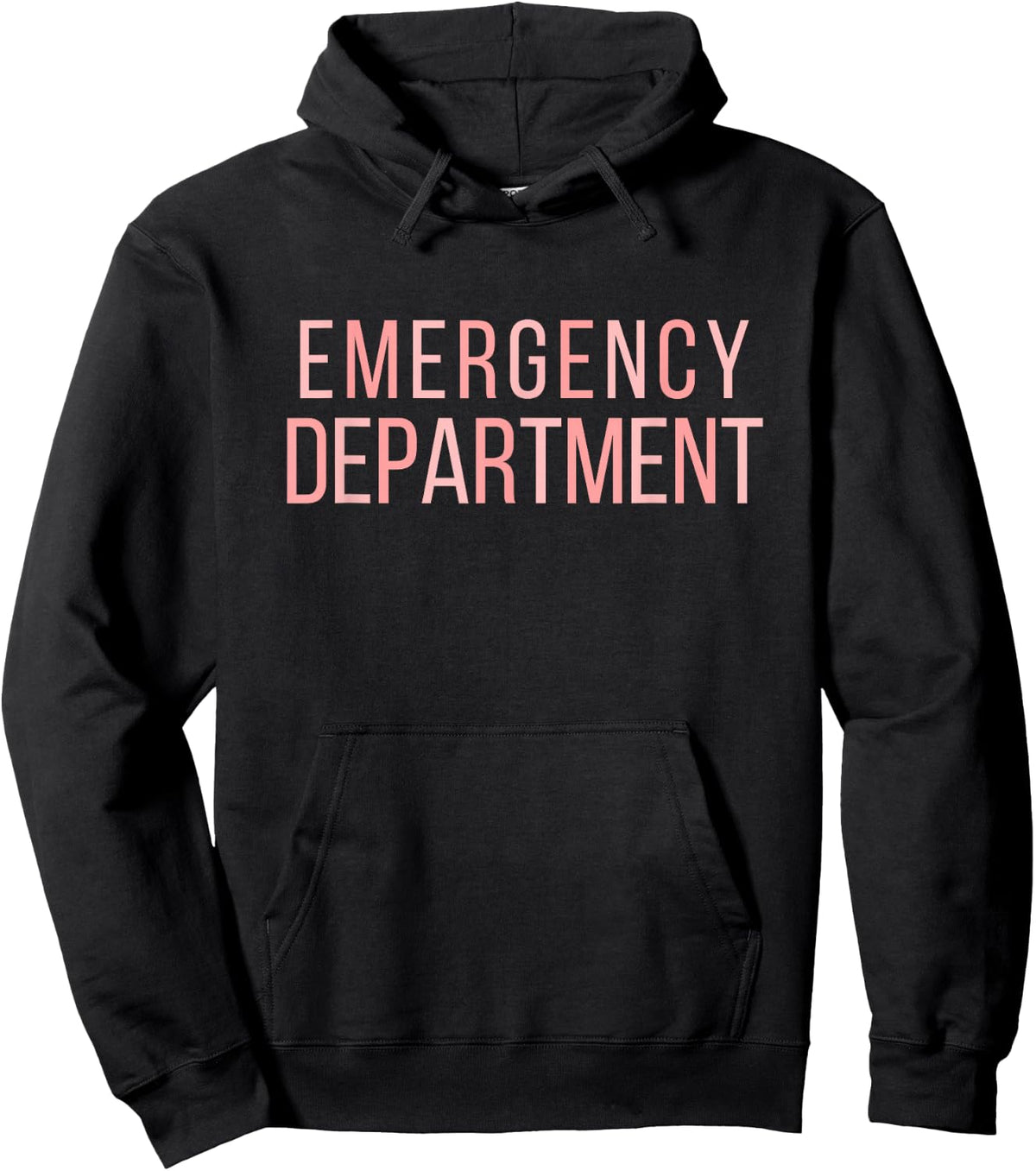 Emergency Department ER Tech Emergency Room Nurse Hoodie - Hoodie | Black
