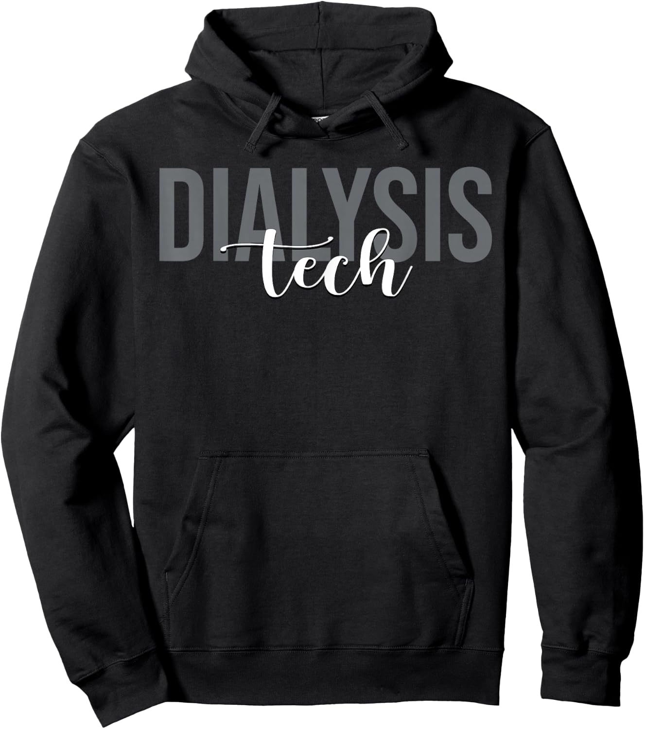 Dialysis Tech Dialysis Technician Nephrology Hemodialysis Hoodie - Hoodie | Black