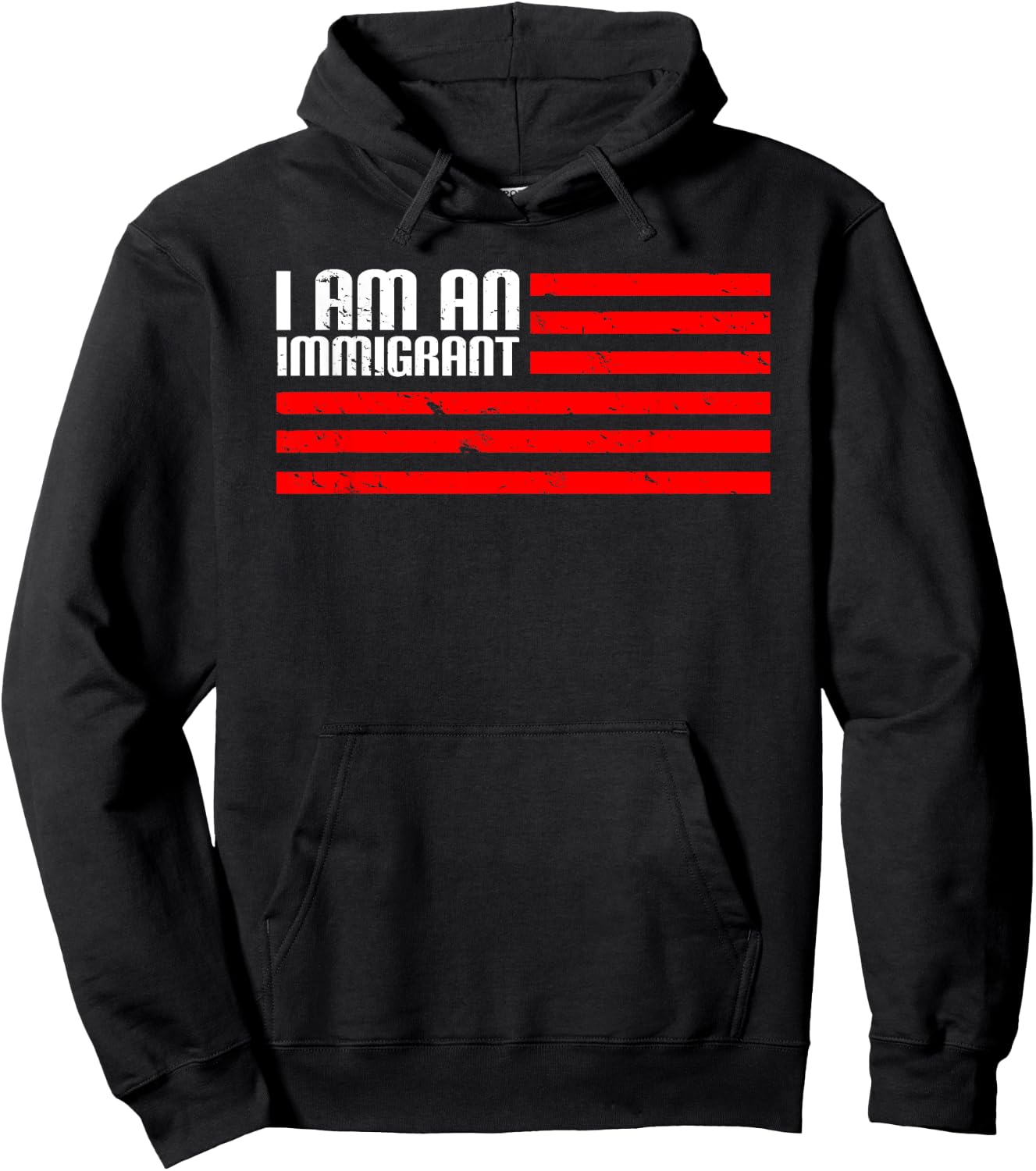 I Am An Immigrant Hoodie - Hoodie | Black