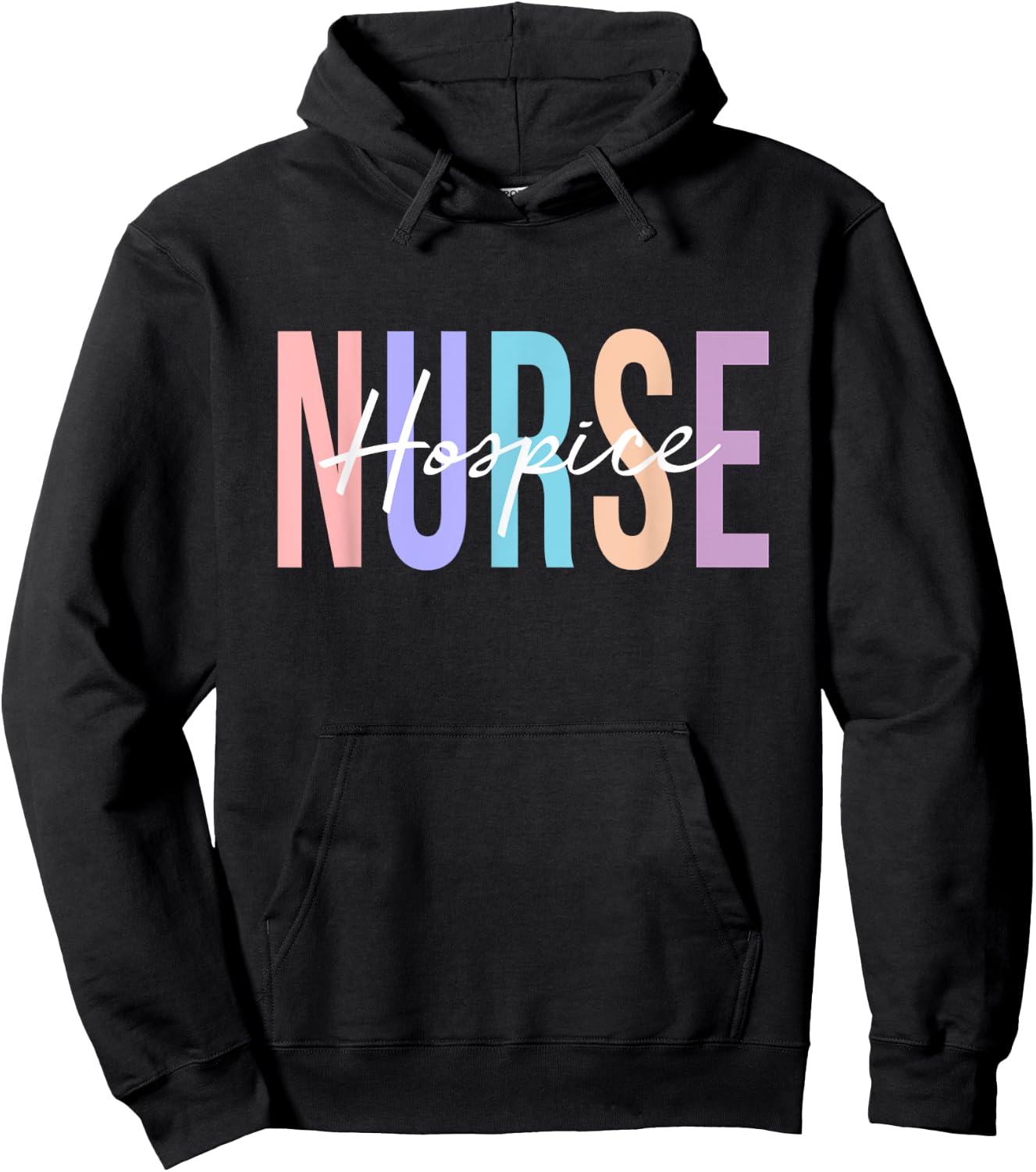 Hospice Nurse Registered Nurse RN Emergency Room Nurse Hoodie - Hoodie | Black