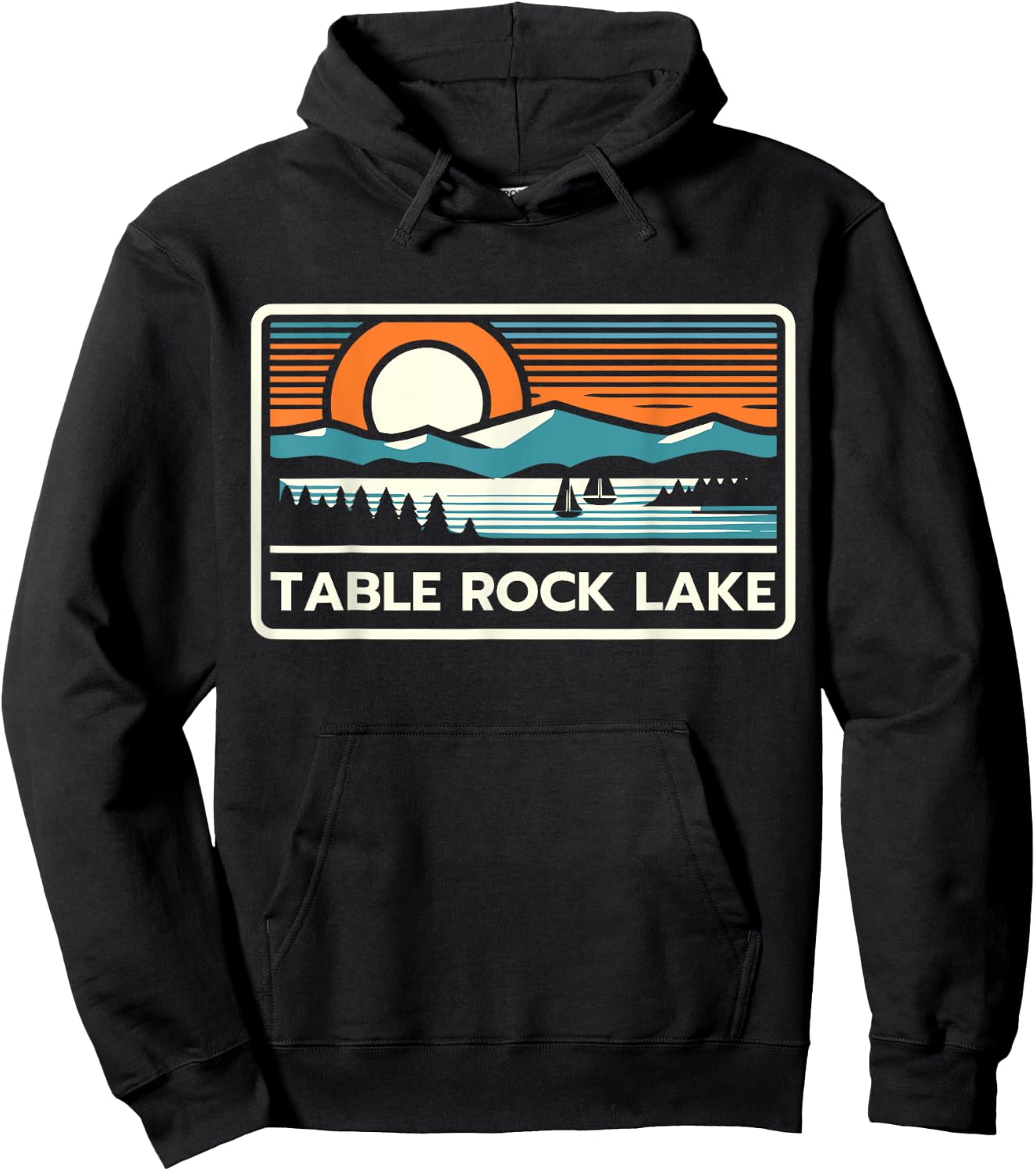 Table Rock Lake Missouri, Table Rock Lake Hoodie - Hoodie | Black
