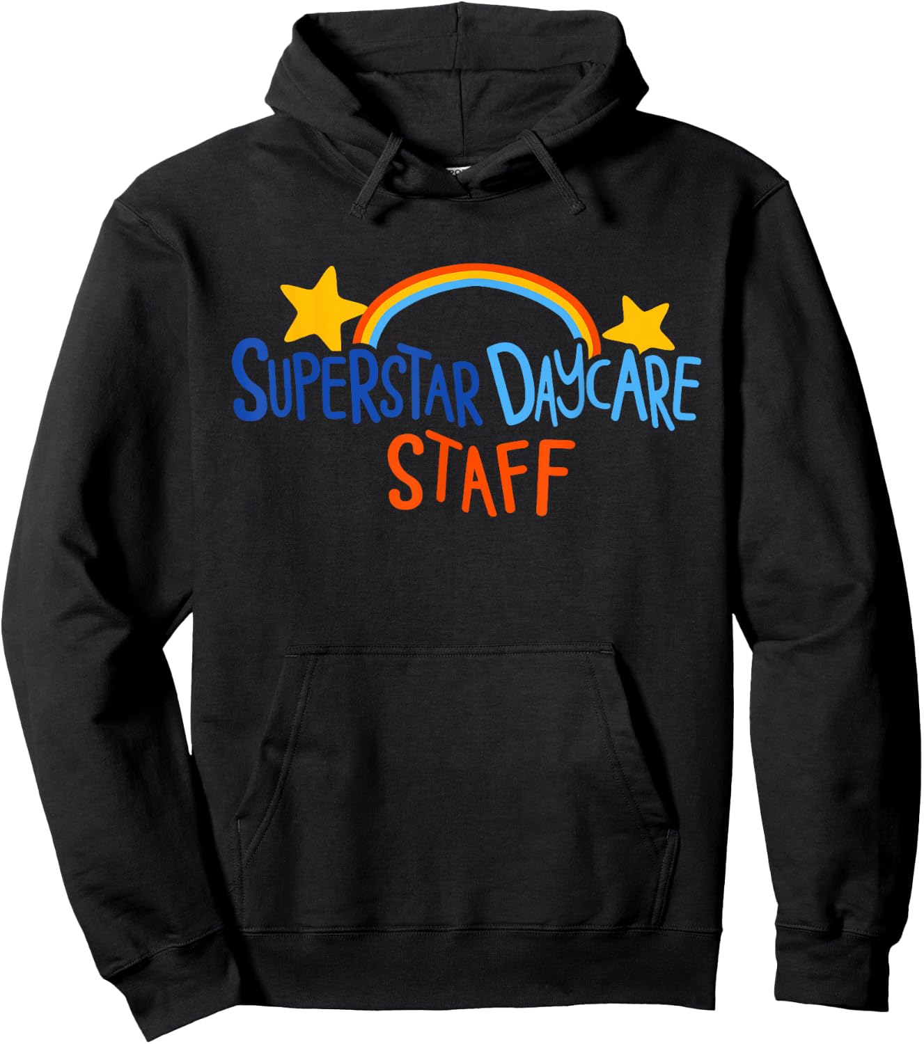 Superstar Daycare Staff Trendy Apparel Hoodie - Hoodie | Black