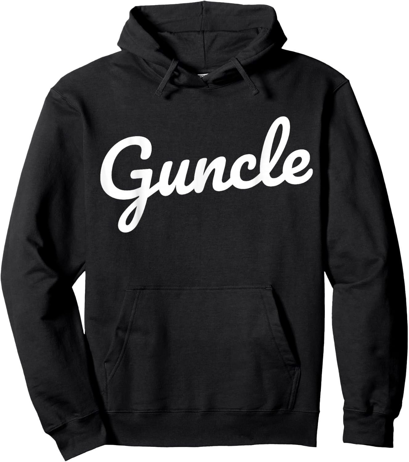 Fabulous Guncle Shirt - Guncle New Baby Clothes Hoodie - Hoodie | Black