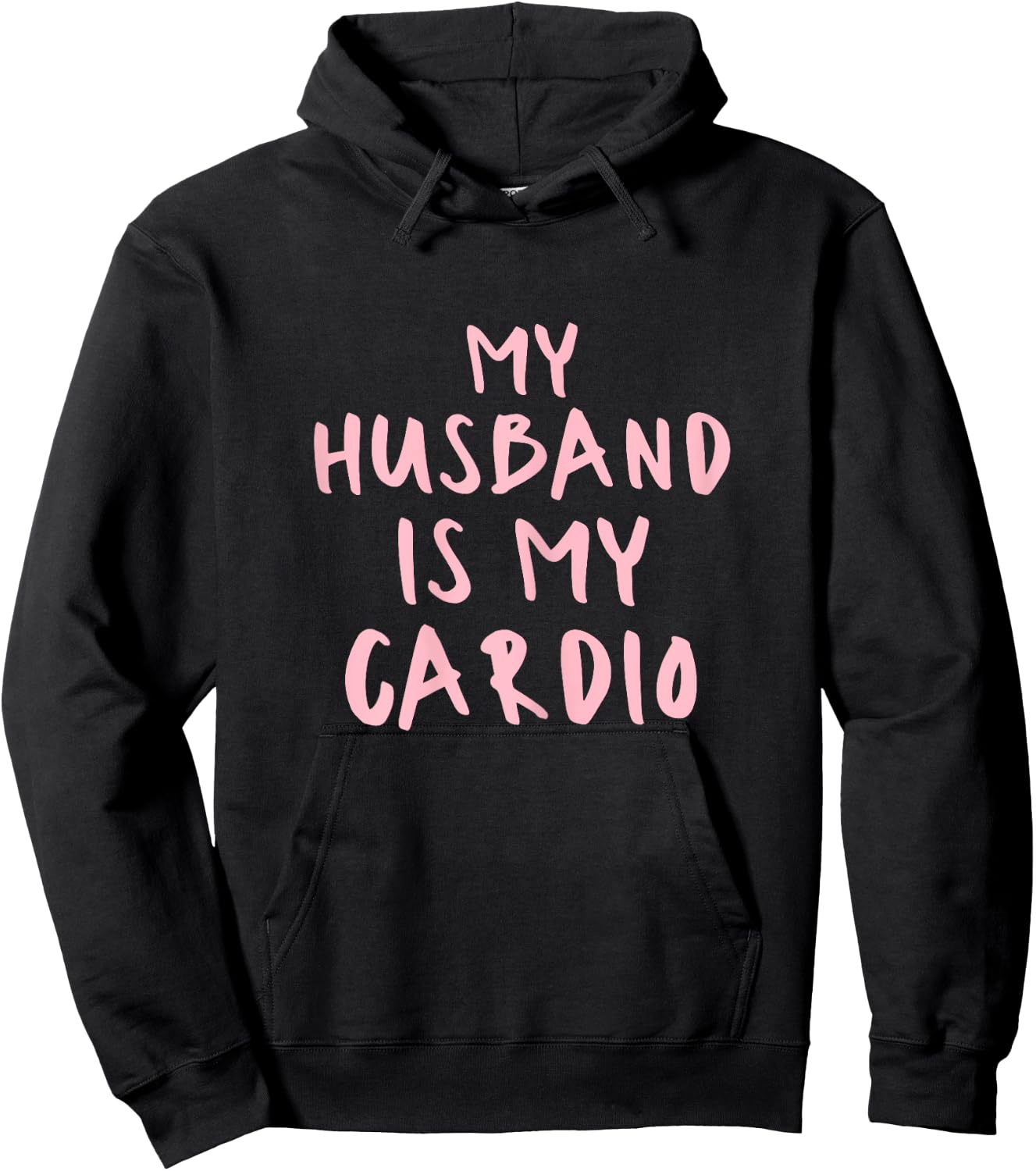 Funny Husband Is My Cardio My Husband Is My Cardio Hoodie - Hoodie | Black