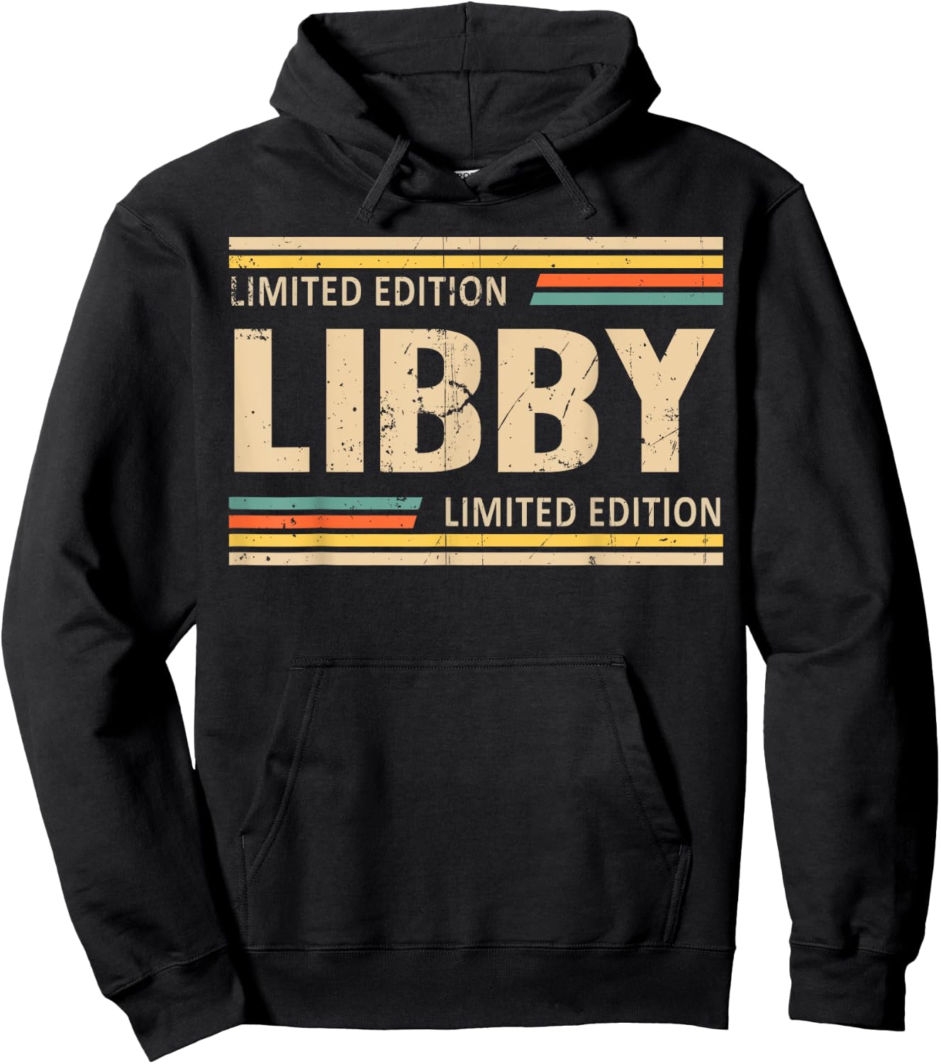 LIBBY Limited Edition Shirt LIBBY Name Personalized Hoodie - Hoodie | Black