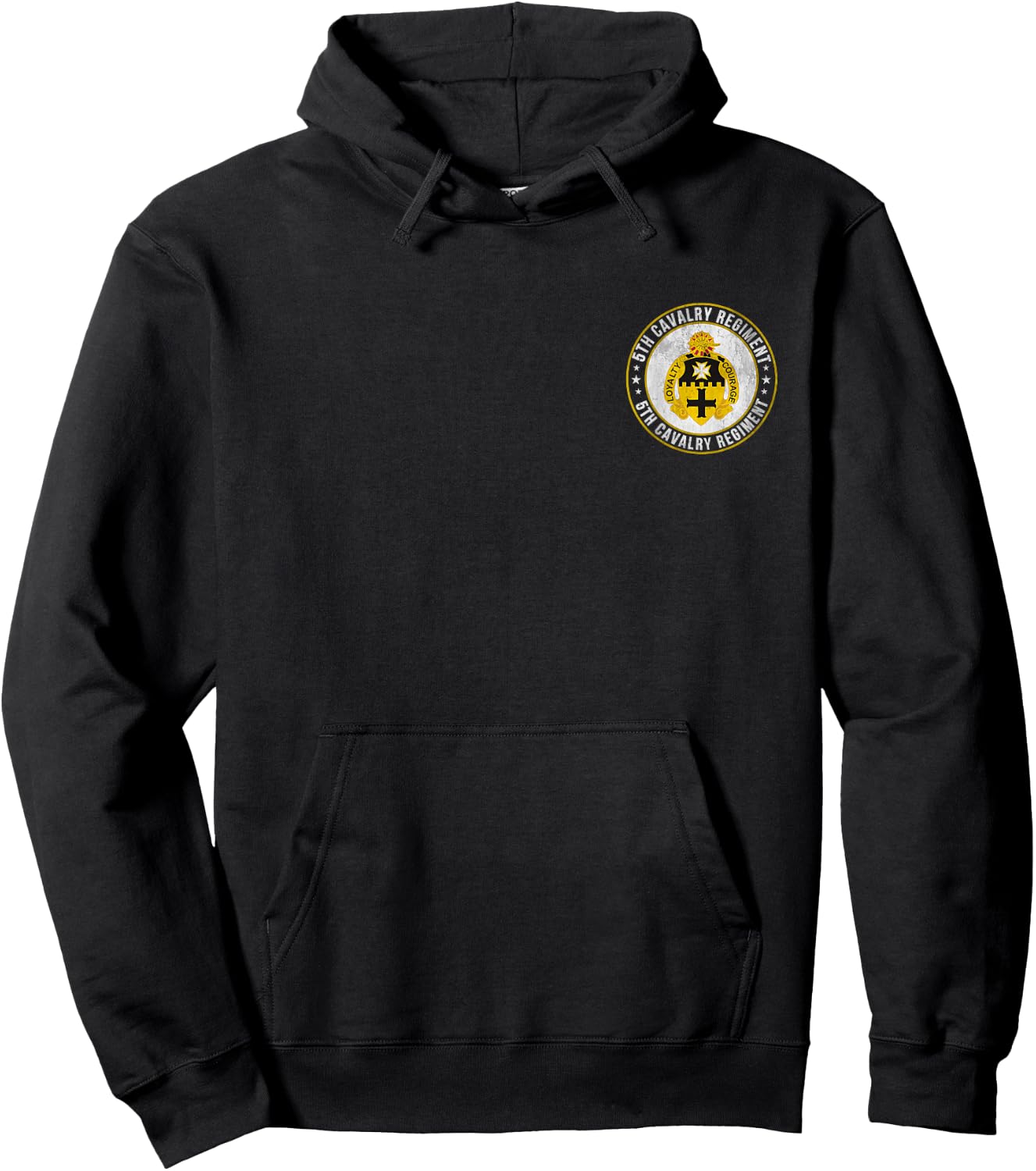 5th Cavalry Regiment Military Veteran Father Day Christmas Hoodie - Hoodie | Black