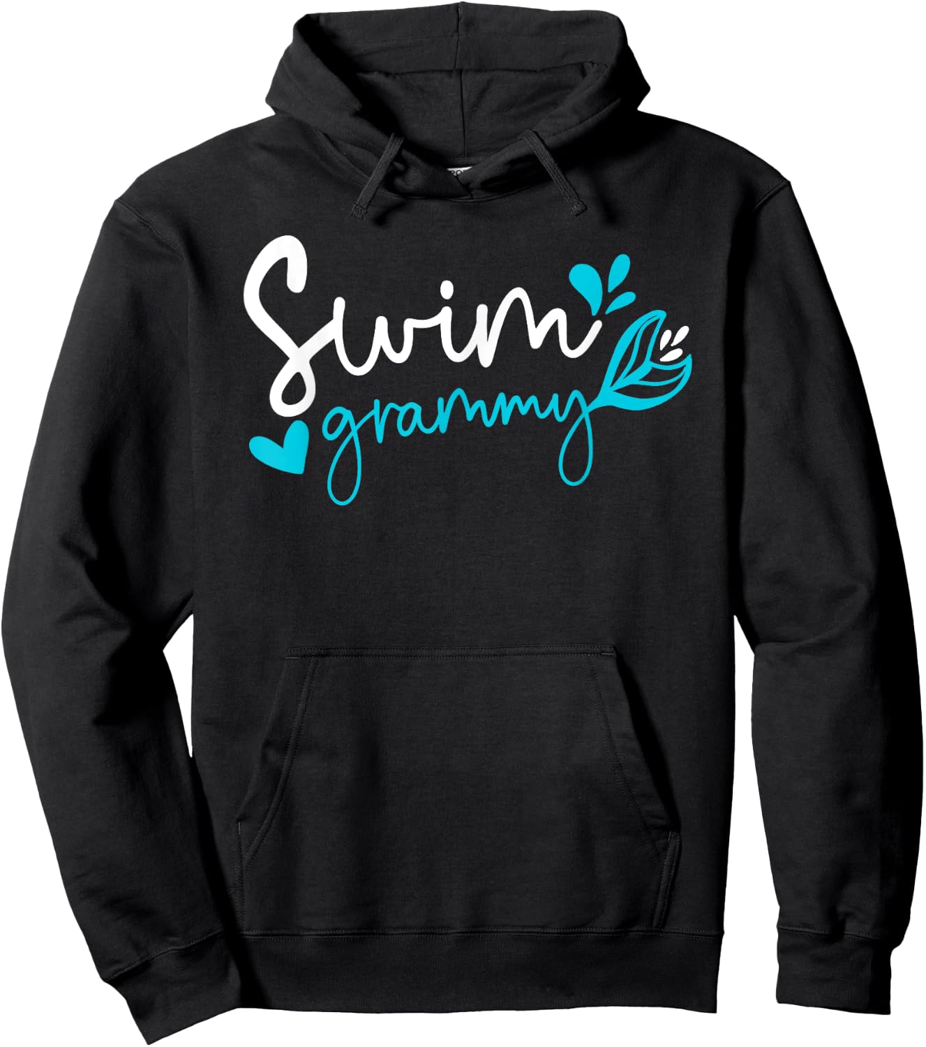 Swim Grammy Swimming Grammy Of A Swimmer Grammy Hoodie - Hoodie | Black