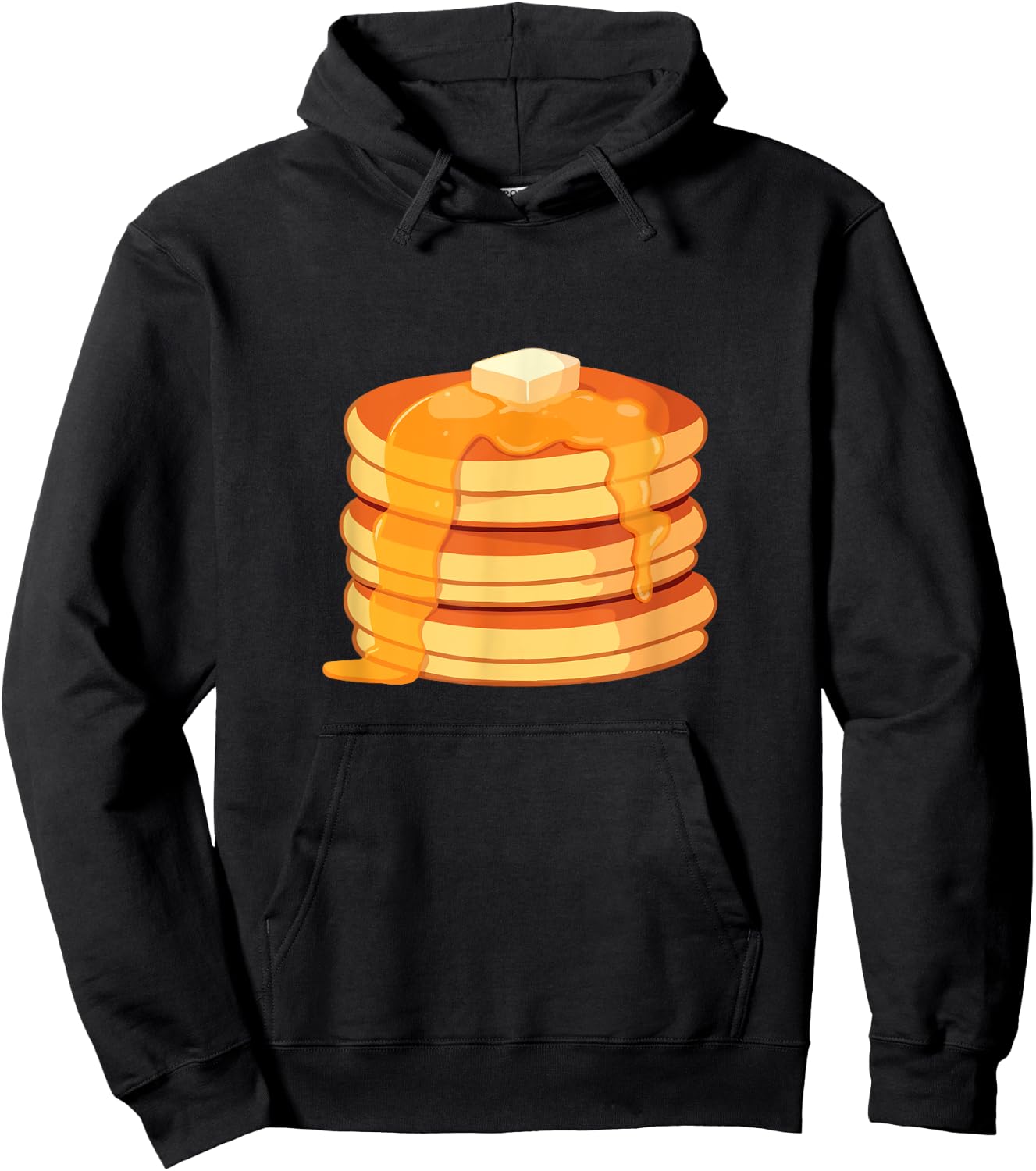 Stack Of Pancakes - Pancake Lover Flapjacks Breakfast Hoodie - Hoodie | Black