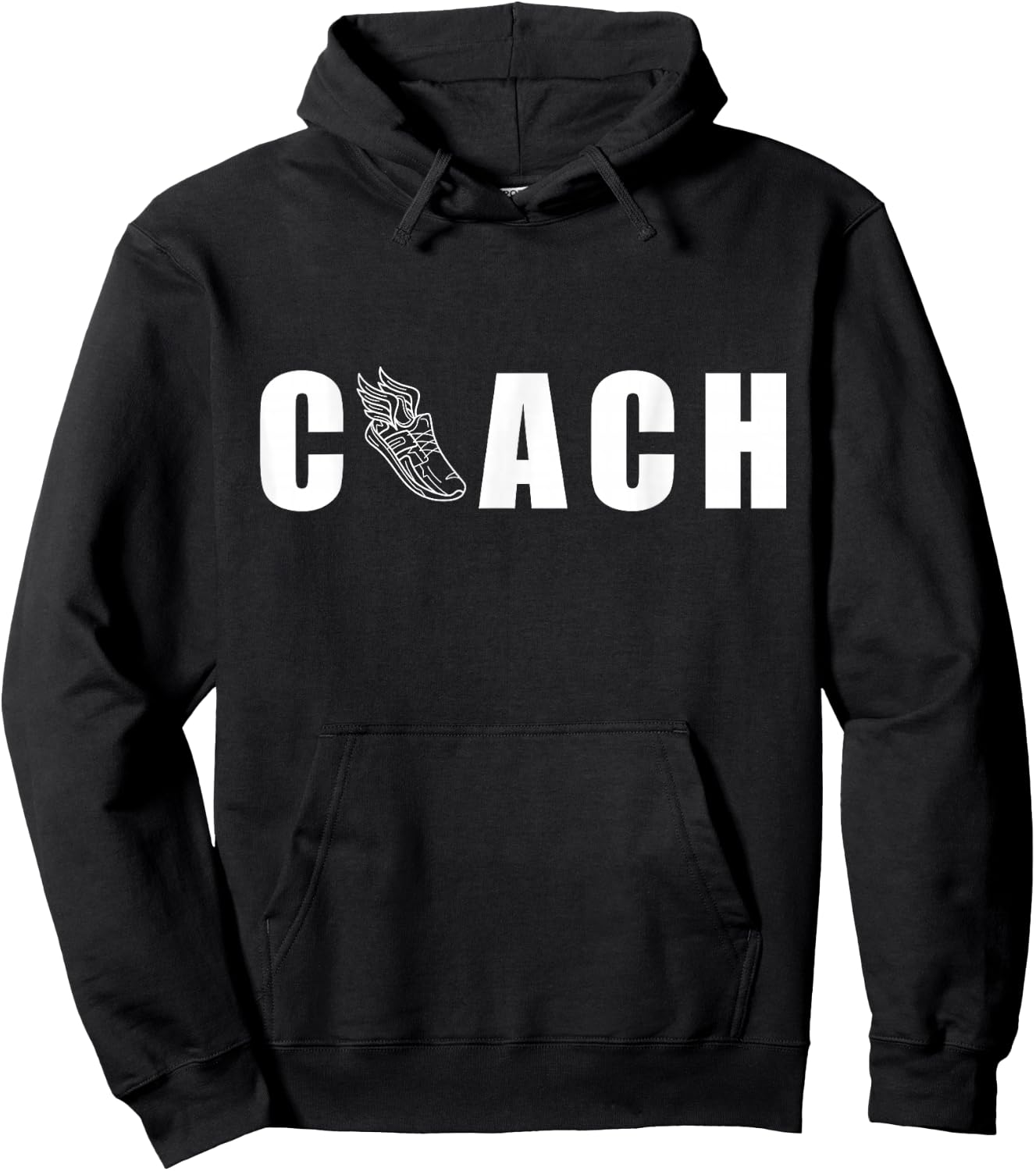Cross Country Coach Funny Marathon Running Shoes XC Runner Hoodie - Hoodie | Black
