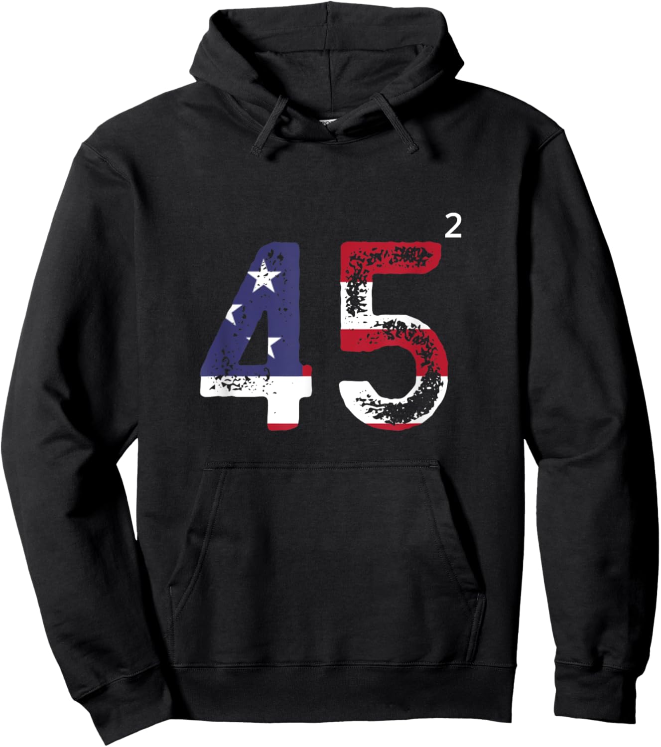 45 47 2024 Presidential Election Hoodie - Hoodie | Black