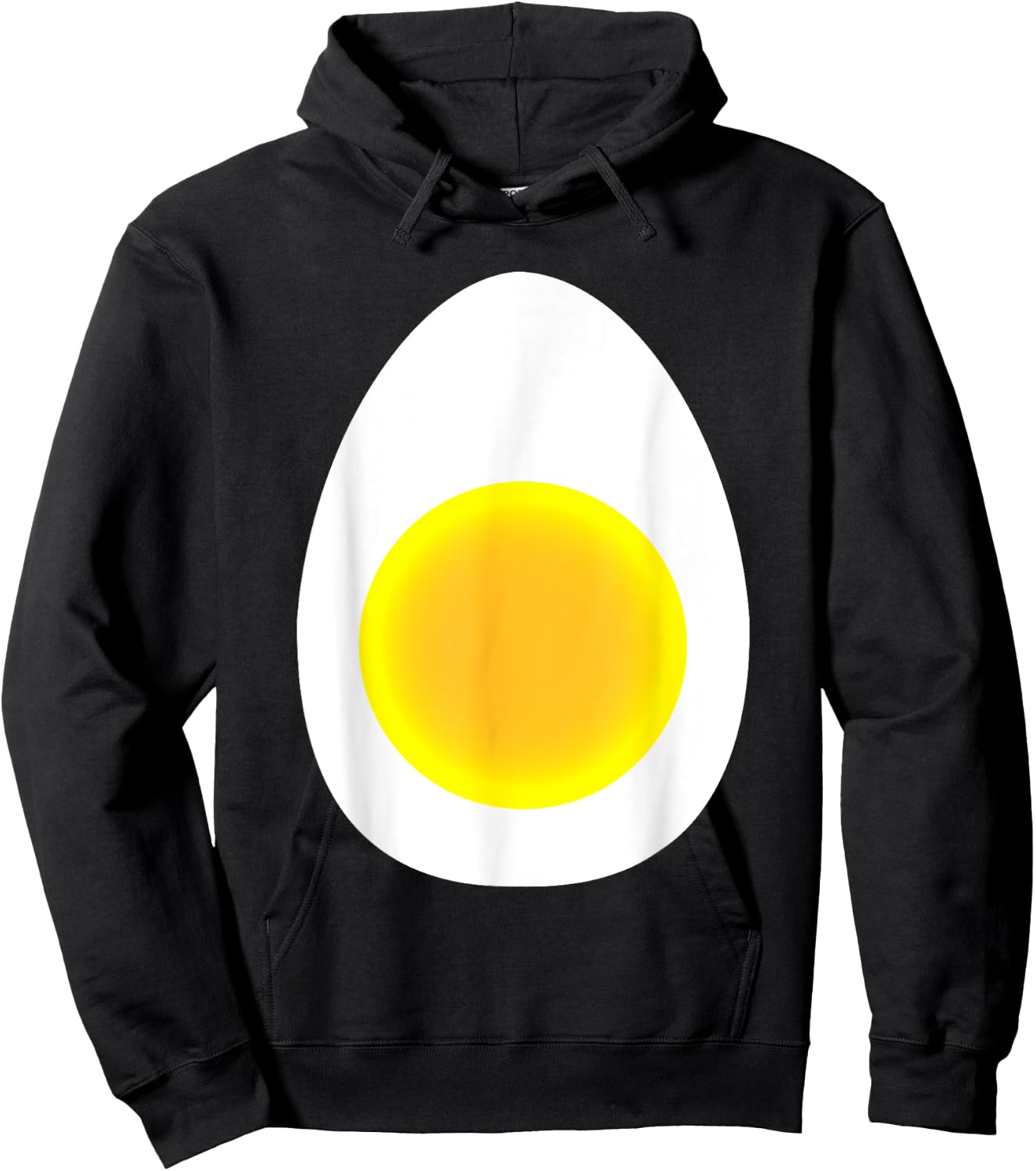 Egg Costume Kids Adult Funny Halloween Costume Hoodie - Hoodie | Black