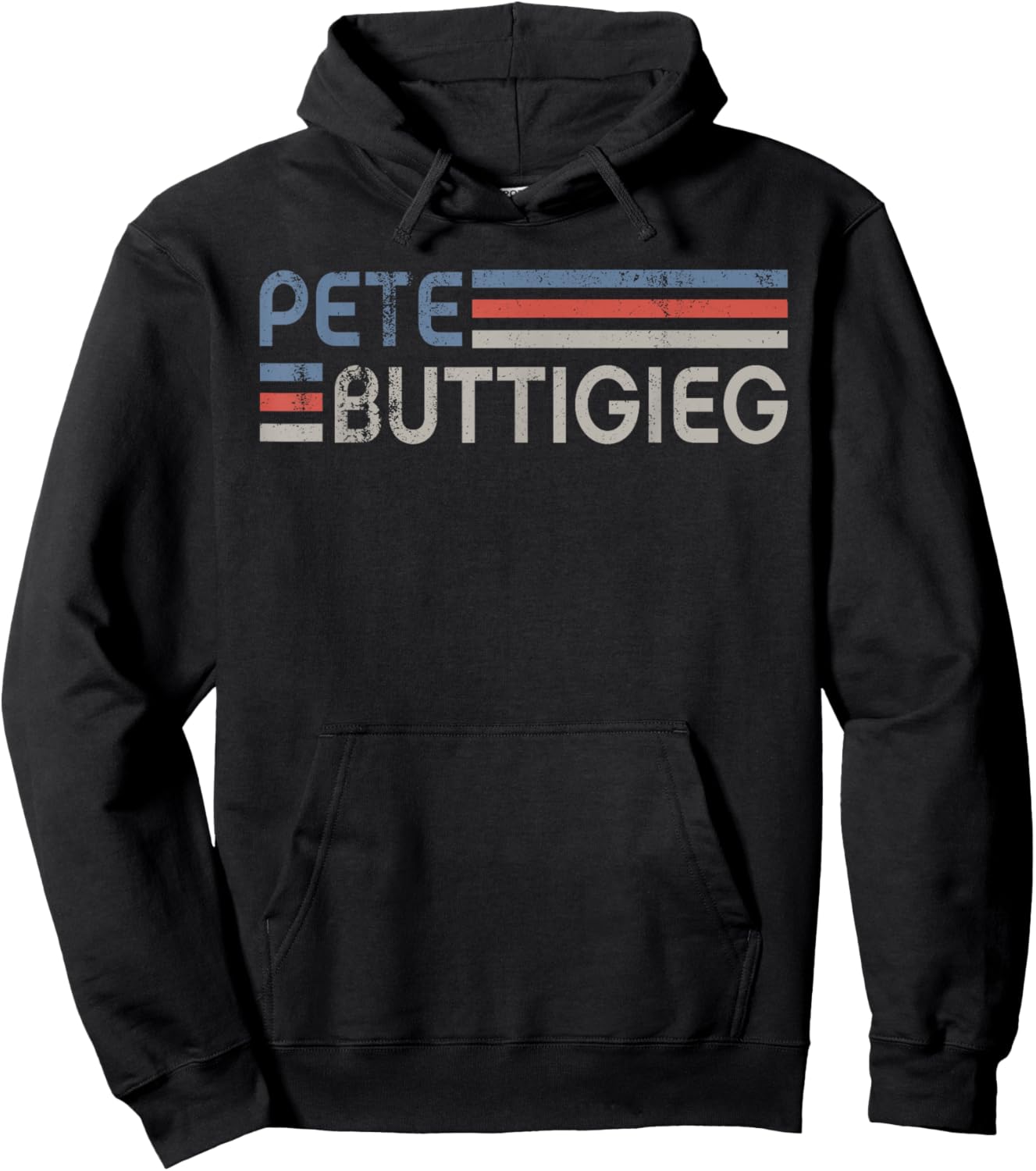Vintage Pete Buttigieg 2028, Buddigieg For President 2028 Hoodie - Hoodie | Black