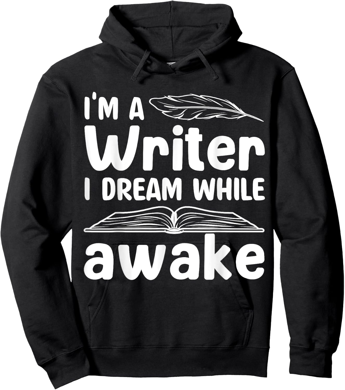 Writer Outfit Women Writing Lover Author Poet Writer Hoodie - Hoodie | Black