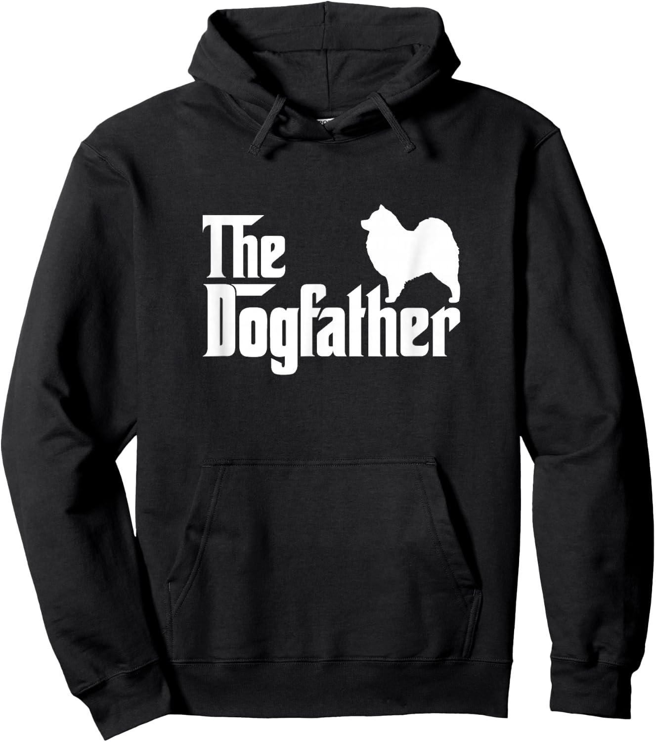 Samoyed Lover Gift DogFather Hoodie - Hoodie | Black