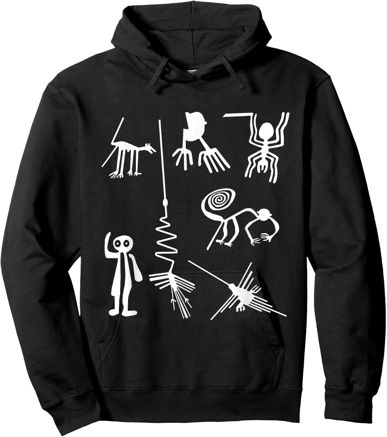 Ancient Nazca Lines Hoodie - Hoodie | Black