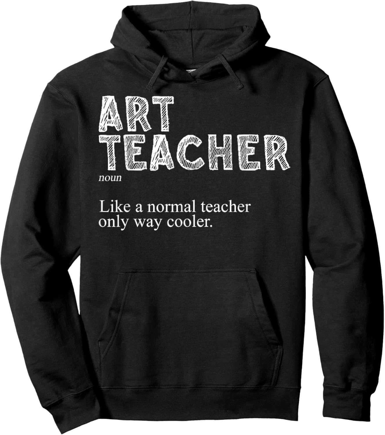 Art Teacher Design Women Art Teacher Appreciation Hoodie - Hoodie | Black