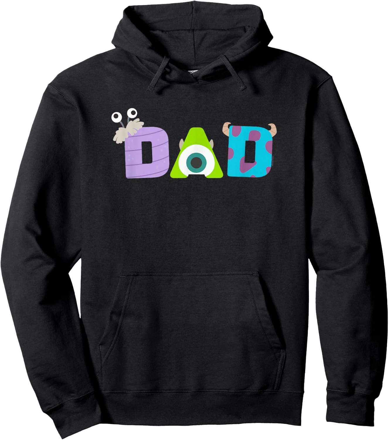 Disney and Pixar’s Monsters, Inc. Dad Father’s Day Birthday Hoodie - Hoodie | Black