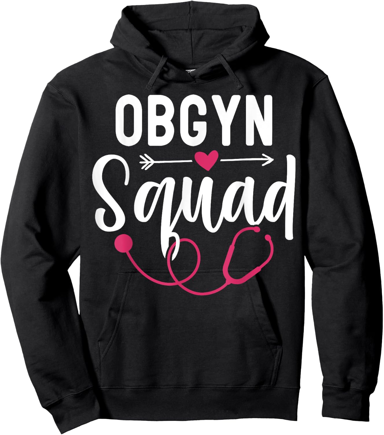 OBGYN Squad Obstetrician Gynecologist Hoodie - Hoodie | Black