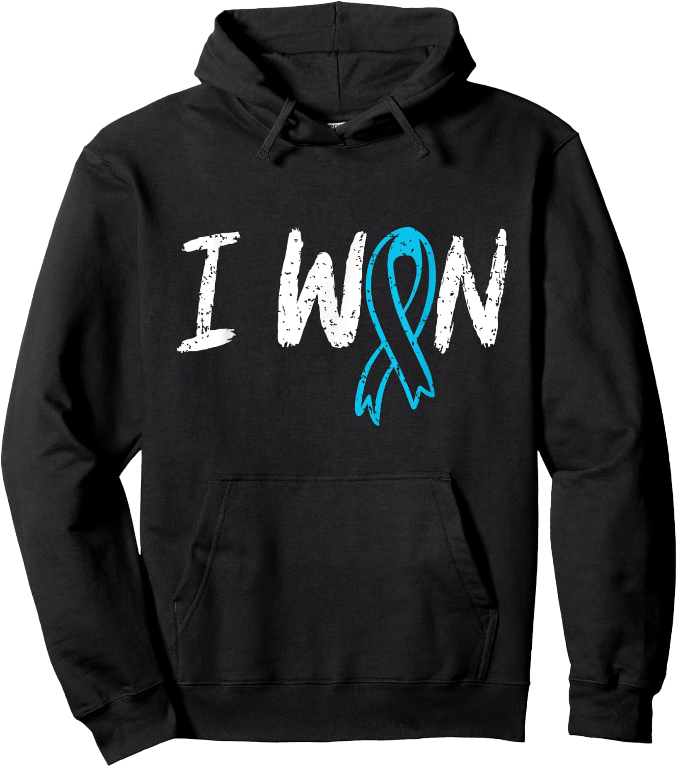 Cancer Warriors co Prostate Cancer Survivor Awareness - Black, -Adults, Small, Short Sleeve Hoodie - Hoodie | Black