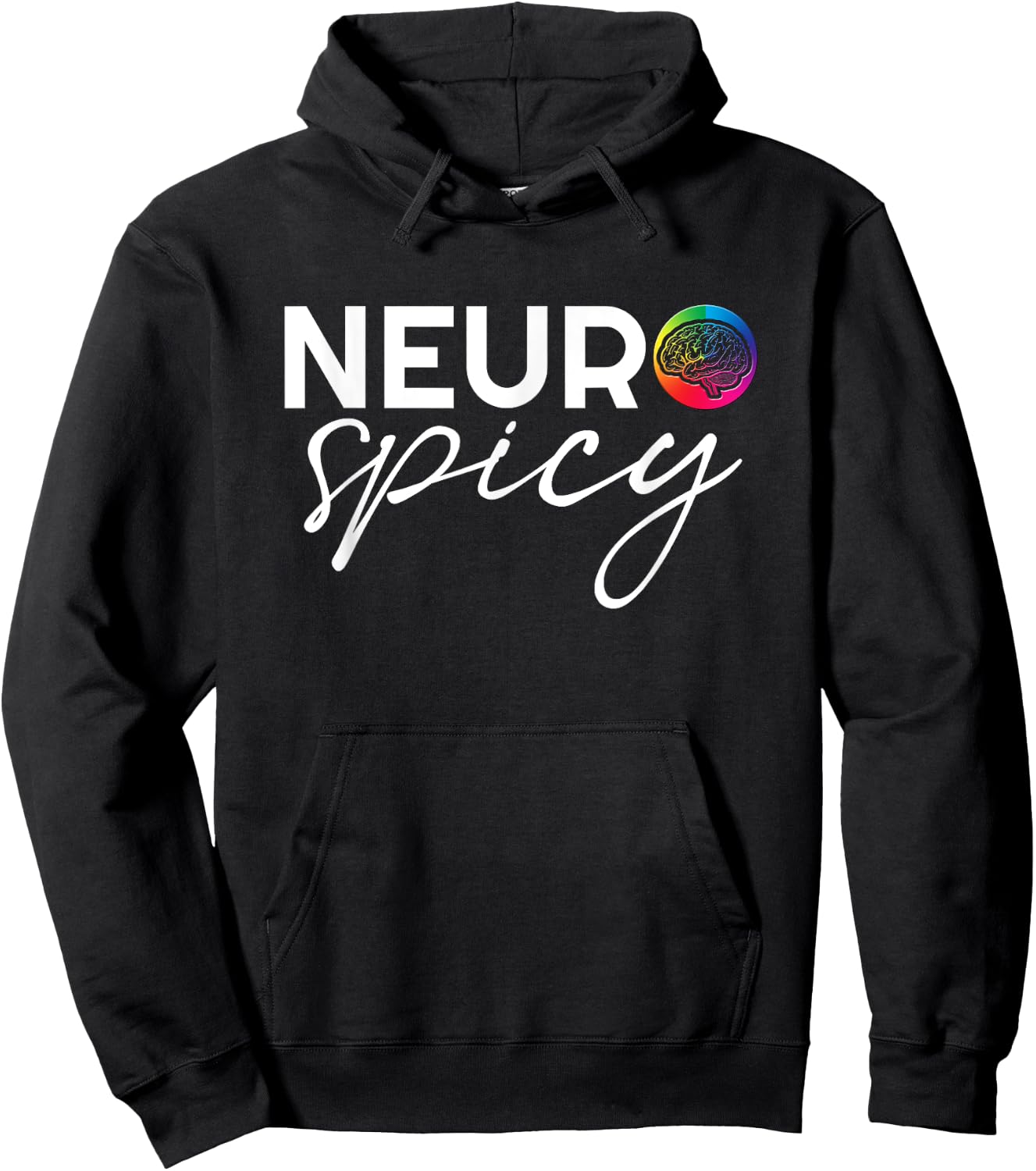Neurodiversity - Neurospicy Neuro Spicy Shirt - Neurospicy Hoodie - Hoodie | Black