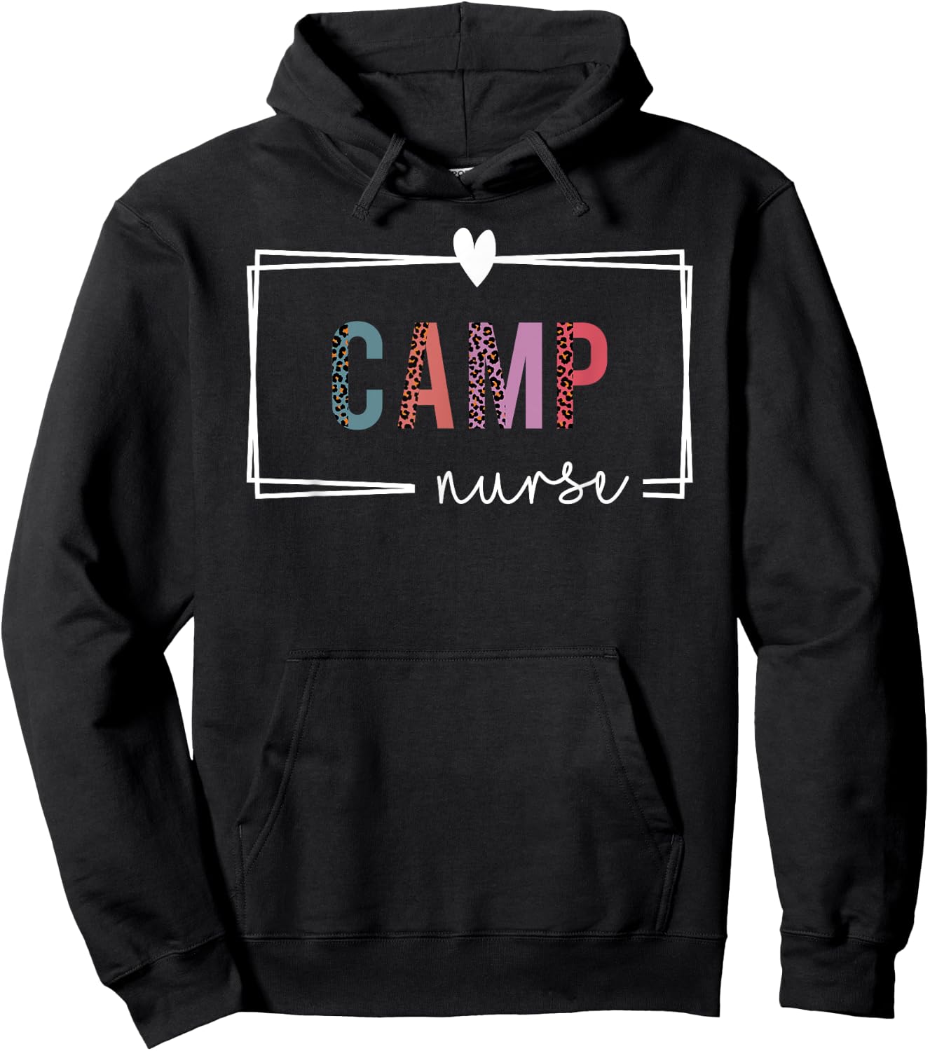 Camp Nurse Camp Nurse Nurses Day Hoodie - Hoodie | Black