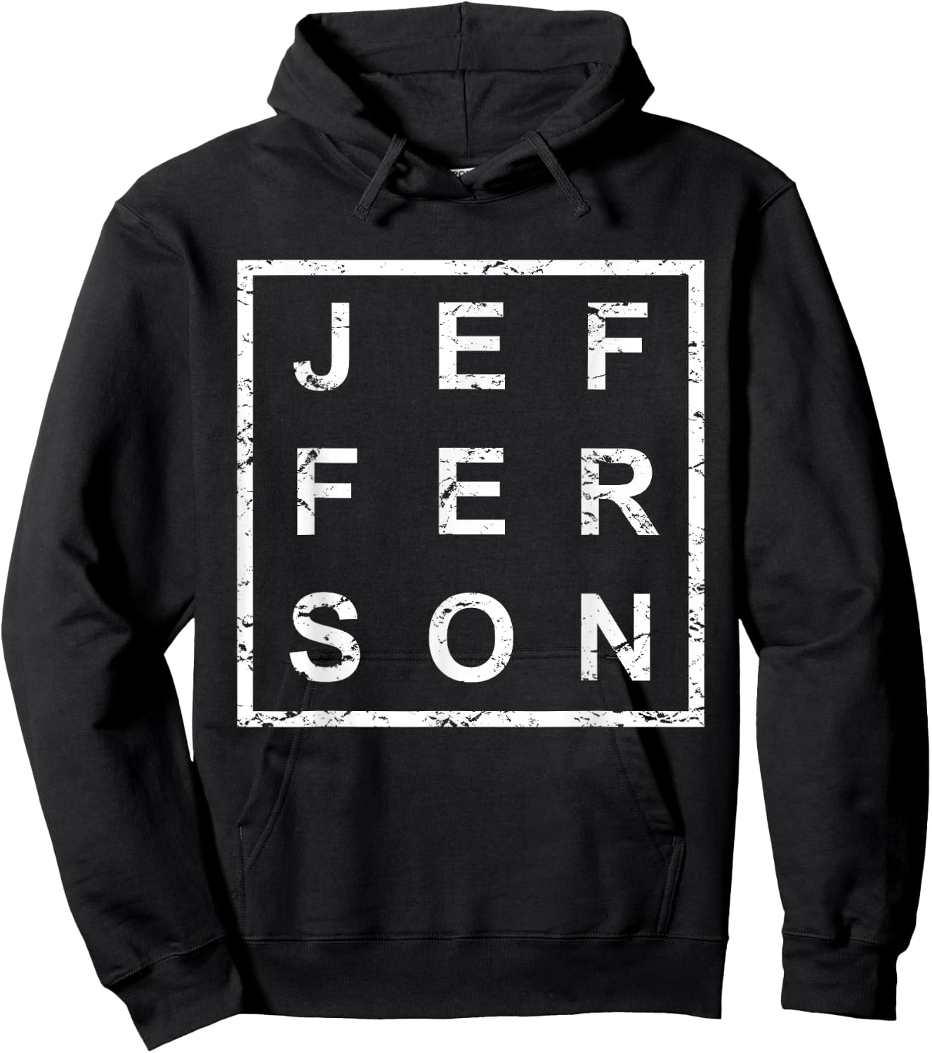 Stylish Jefferson Hoodie - Hoodie | Black