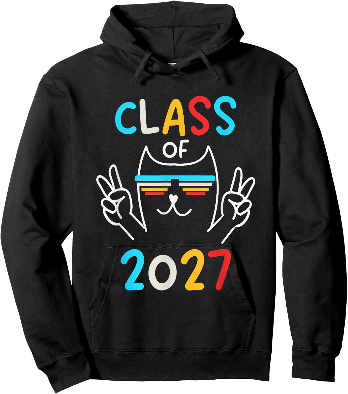 Class Of 2027 Hoodie - Hoodie | Black