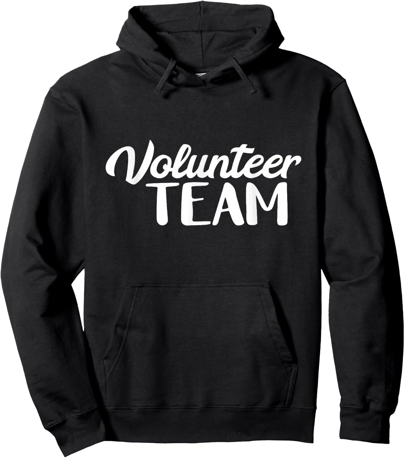 Volunteer Team Volunteering Appreciation Job Unpaid Hobby Hoodie - Hoodie | Black