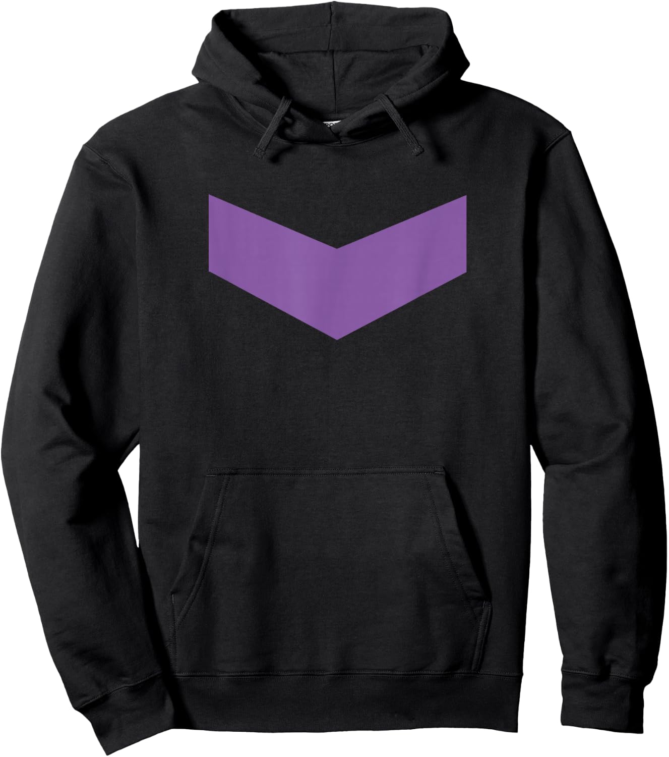 Marvel Hawkeye Kate Bishop Purple Arrow Hoodie - Hoodie | Black