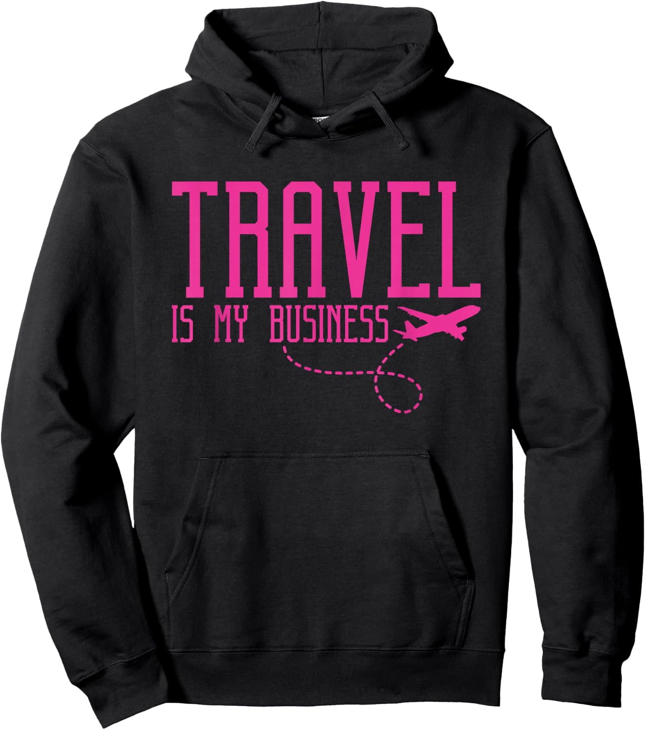 Travel Agent Travel Is My Business Hoodie - Hoodie | Black