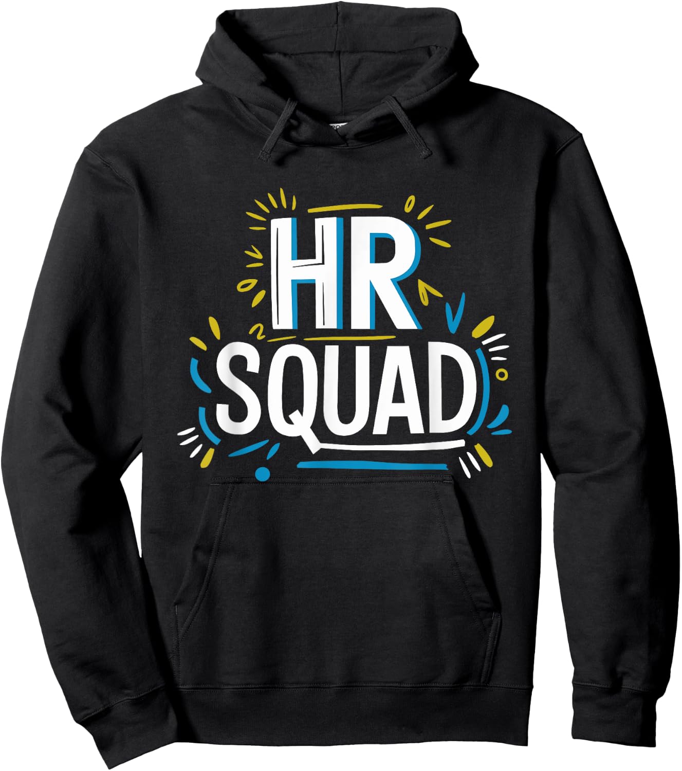 HR Squad for HR Team and Human Resources Team Hoodie - Hoodie | Black